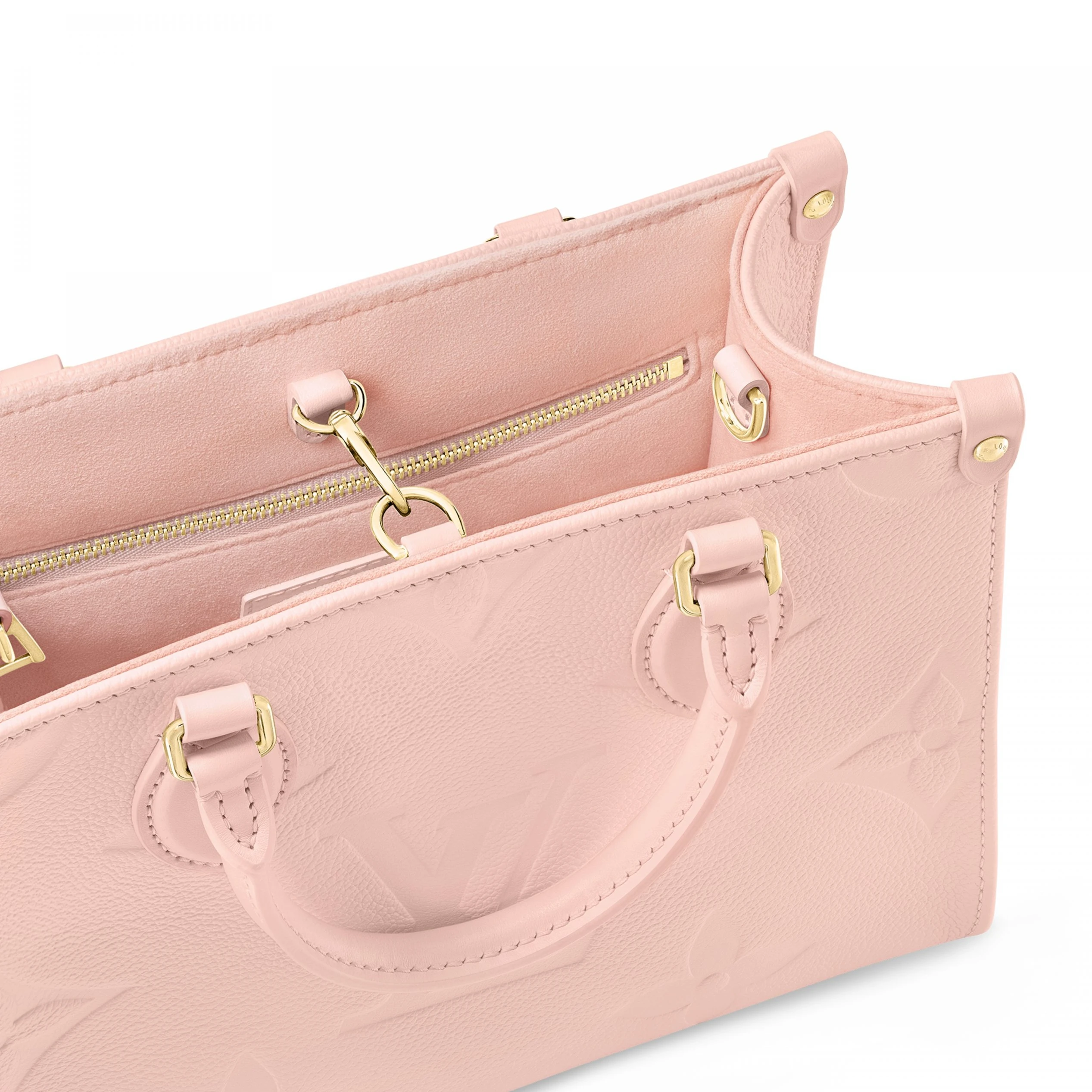 Top lv Louis Vuitton M47135 OnTheGo PM Opal Pink