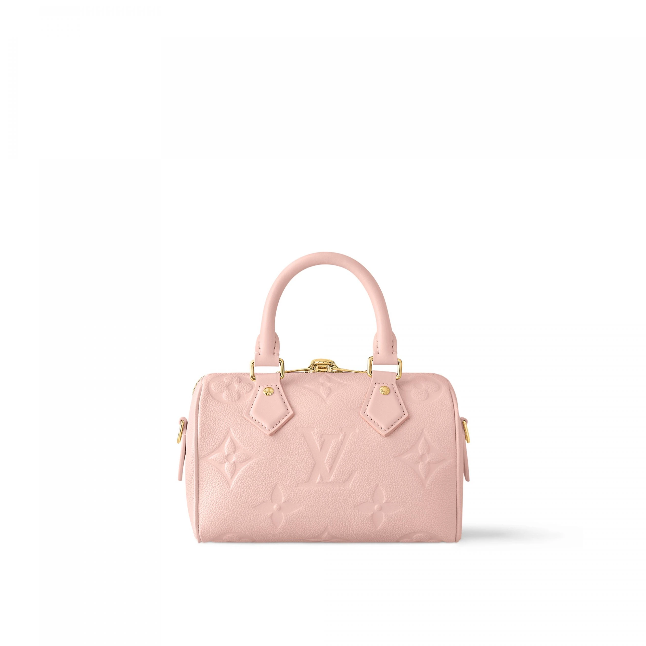 Replica bags Louis Vuitton M47136 Speedy Bandoulière 20 Opal Pink