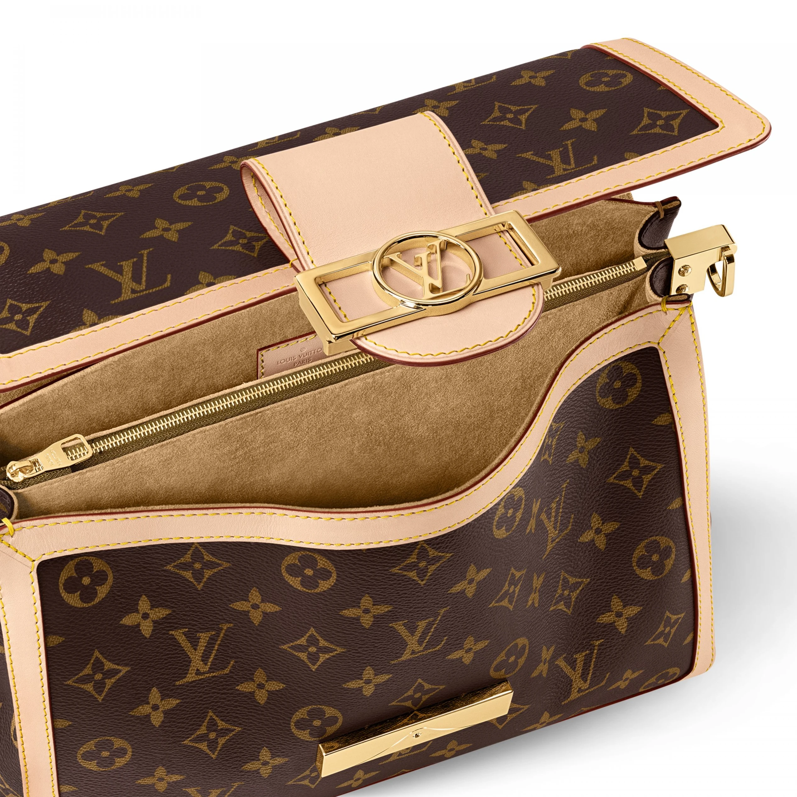 Lv belts replica Louis Vuitton M47149 Dauphine Soft Handbag