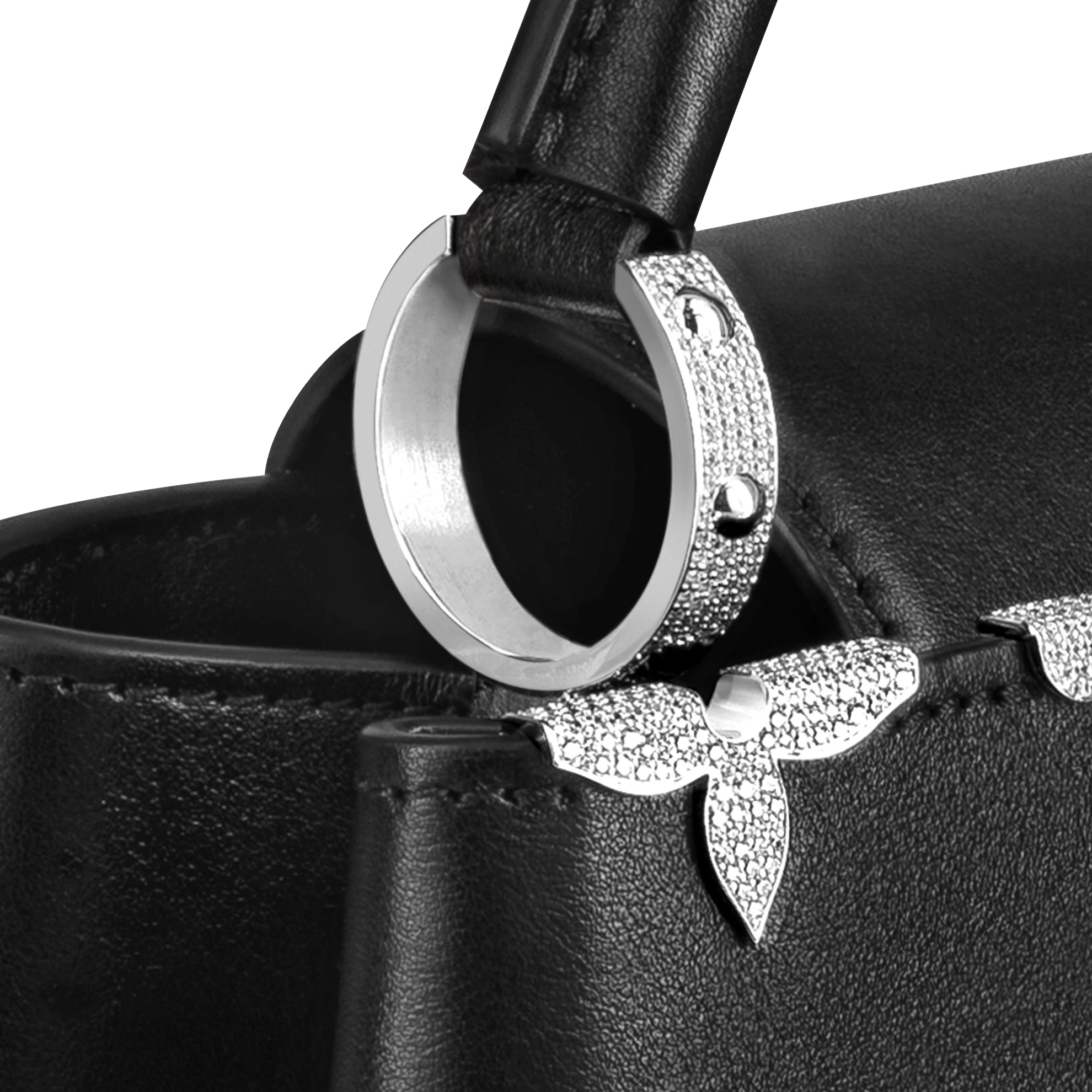 Top lv Louis Vuitton M51783 Capucines BB Black