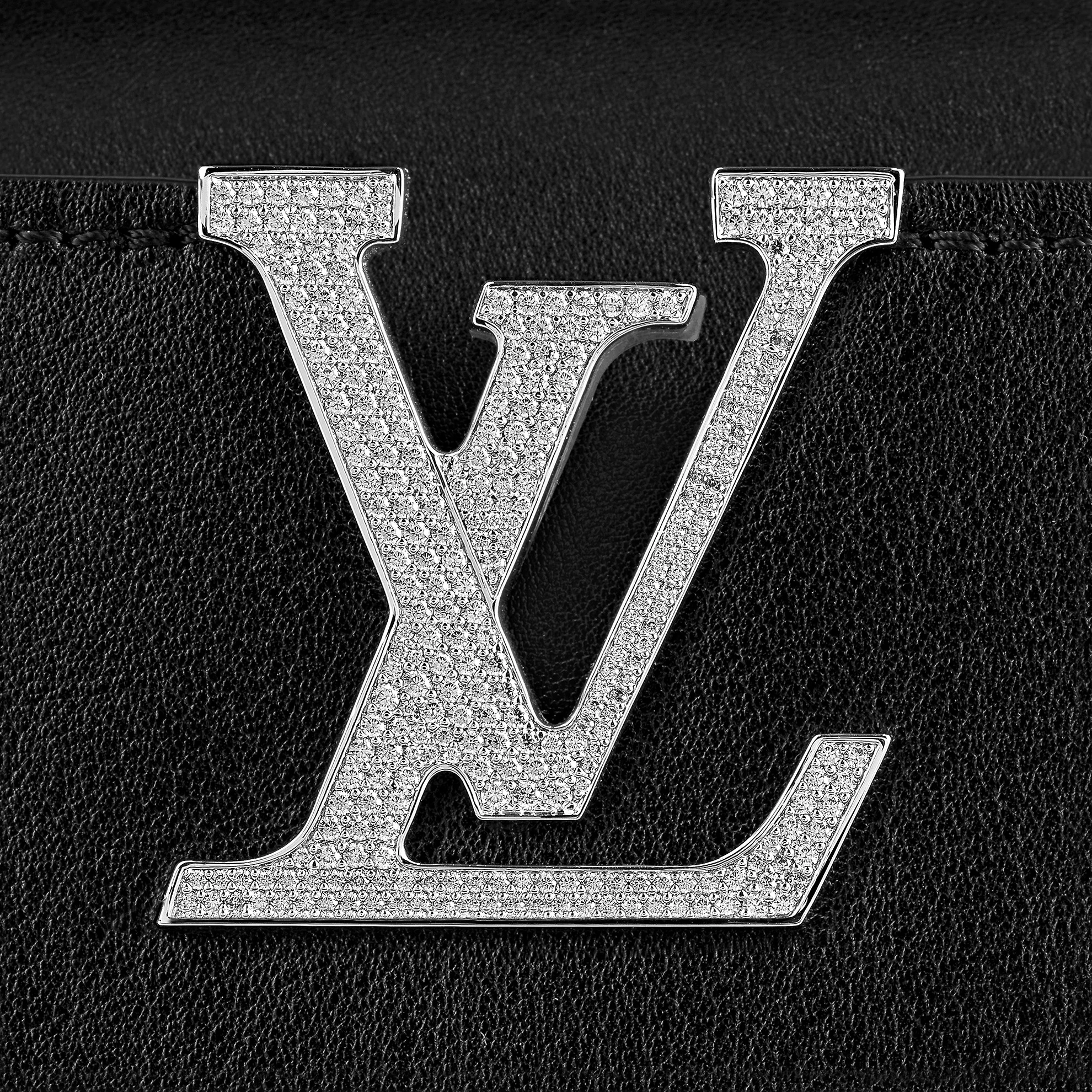 Top lv Louis Vuitton M51783 Capucines BB Black