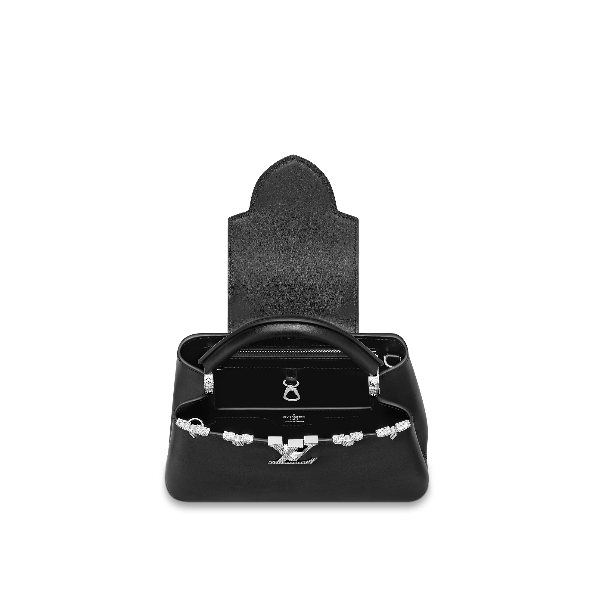 Top lv Louis Vuitton M51783 Capucines BB Black