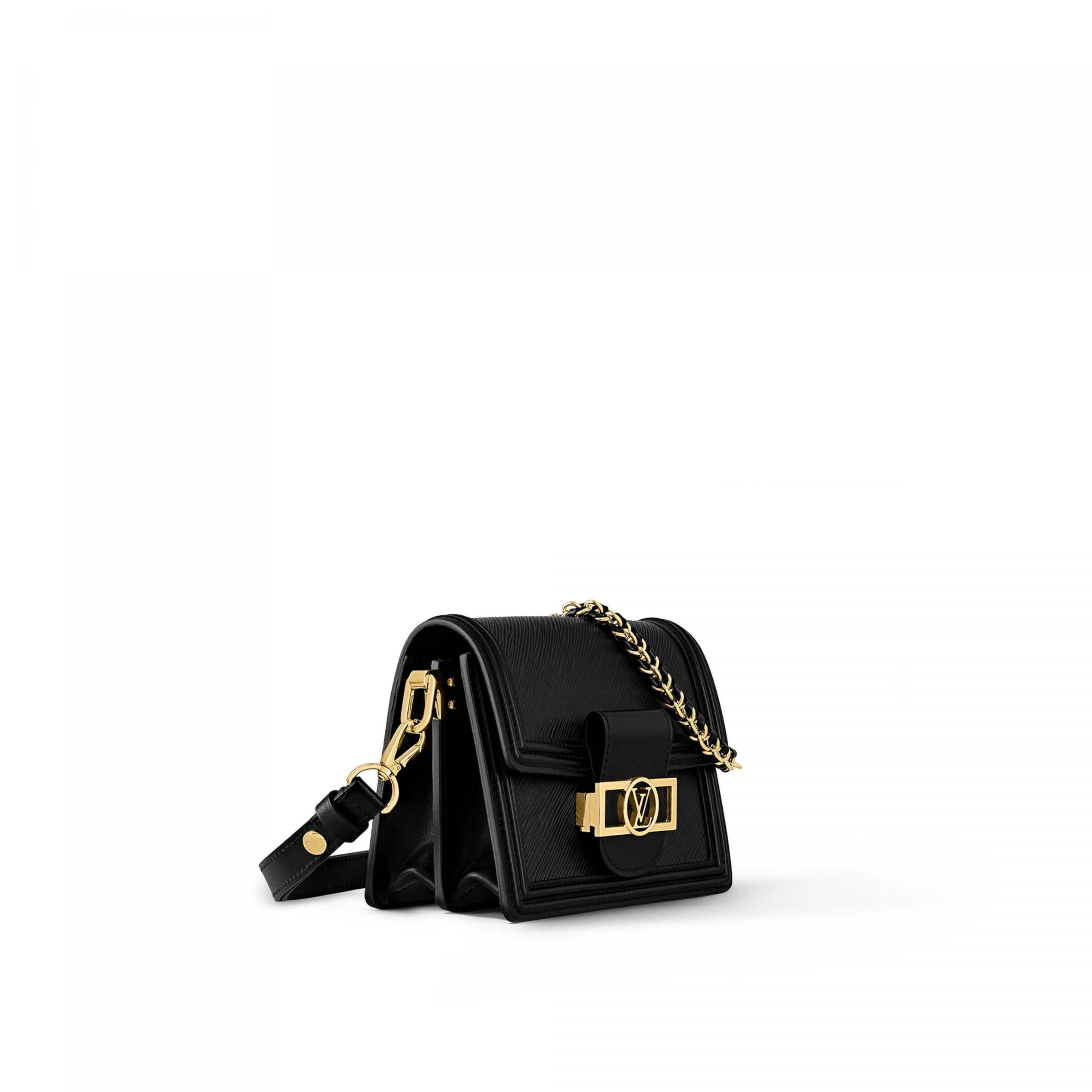 Replica bags lv Louis Vuitton M55964 Mini Dauphine Black