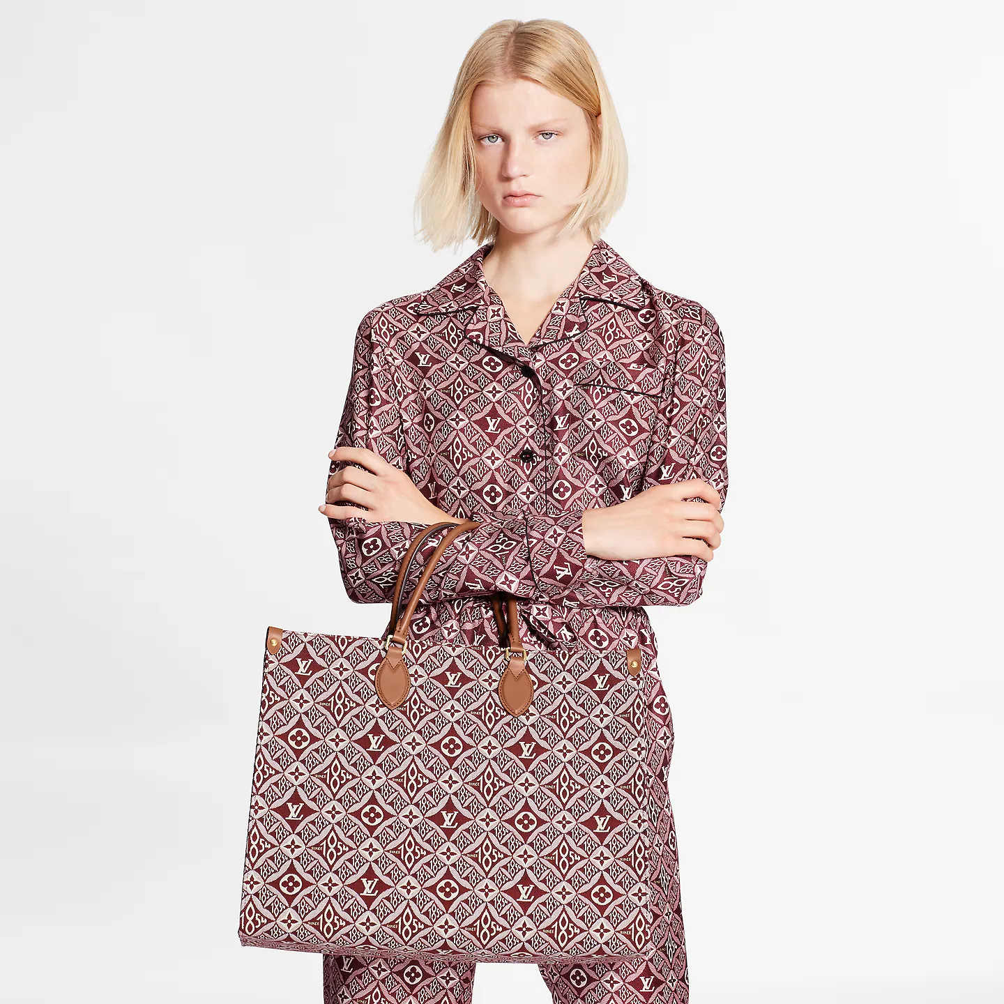 Replica bags lv Louis Vuitton M57185 Since 1854 OnTheGo GM