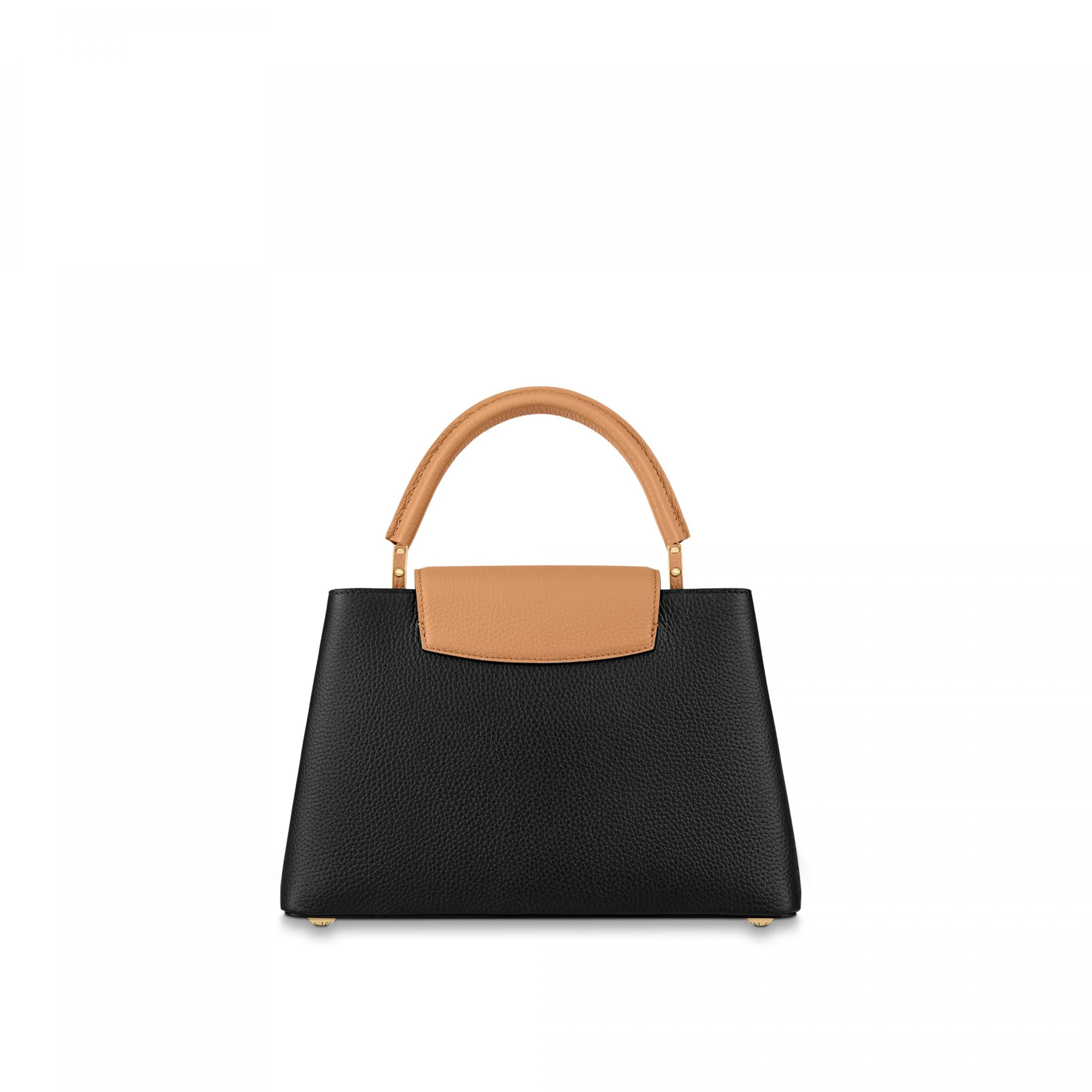 Replica bags lv Louis Vuitton M59466 Capucines PM Black Gold Arizona