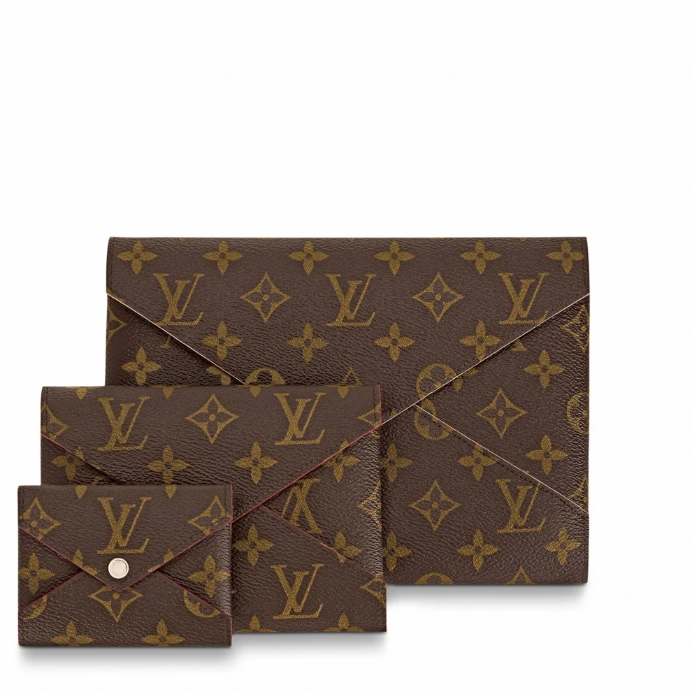 Louis Vuitton M62034 Pochette Kirigami Monogram Brown