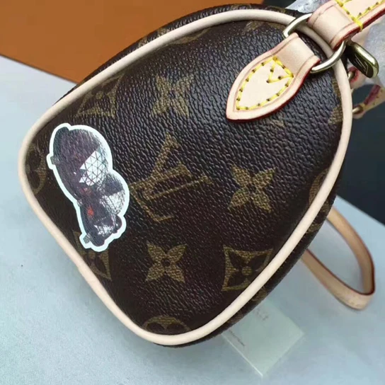 Louis vuitton locations Louis Vuitton M62208 Nano Speedy Crossbody Bag Monogram Canvas