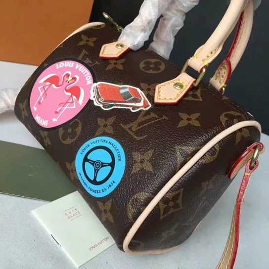 Louis vuitton locations Louis Vuitton M62208 Nano Speedy Crossbody Bag Monogram Canvas