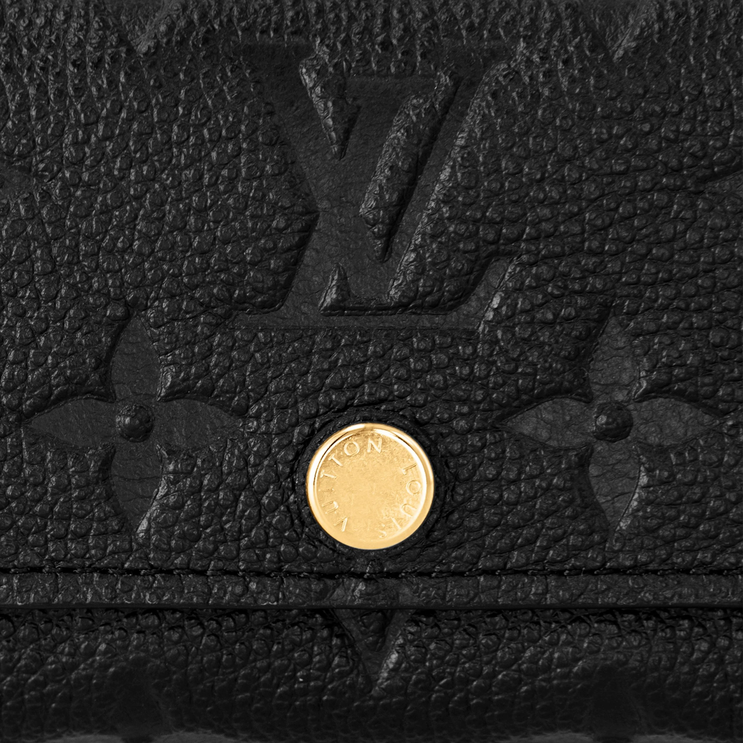 Mythick Louis Vuitton M64421 6 Key Holder Black