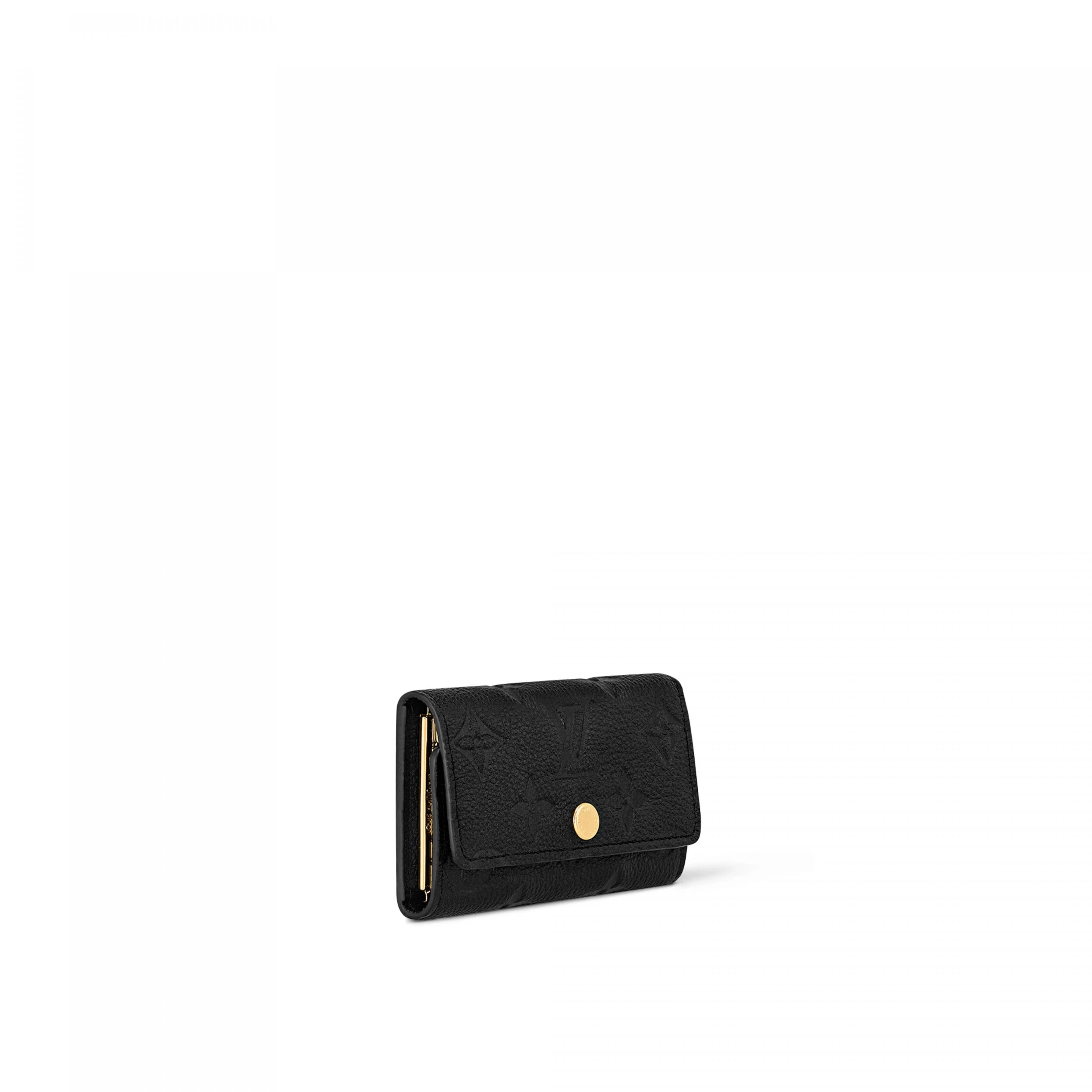 Mythick Louis Vuitton M64421 6 Key Holder Black