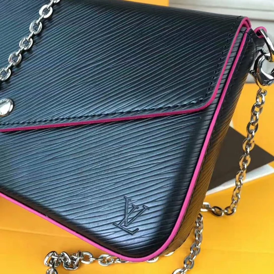 Mythick ru Louis Vuitton M64579 Pochette Felicie Crossbody Bag Epi Leather