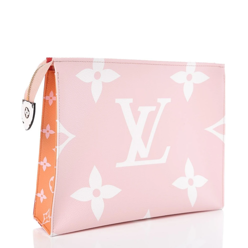 Top lv Louis Vuitton M67692 Monogram Giant Toiletry Pouch 26 Rouge