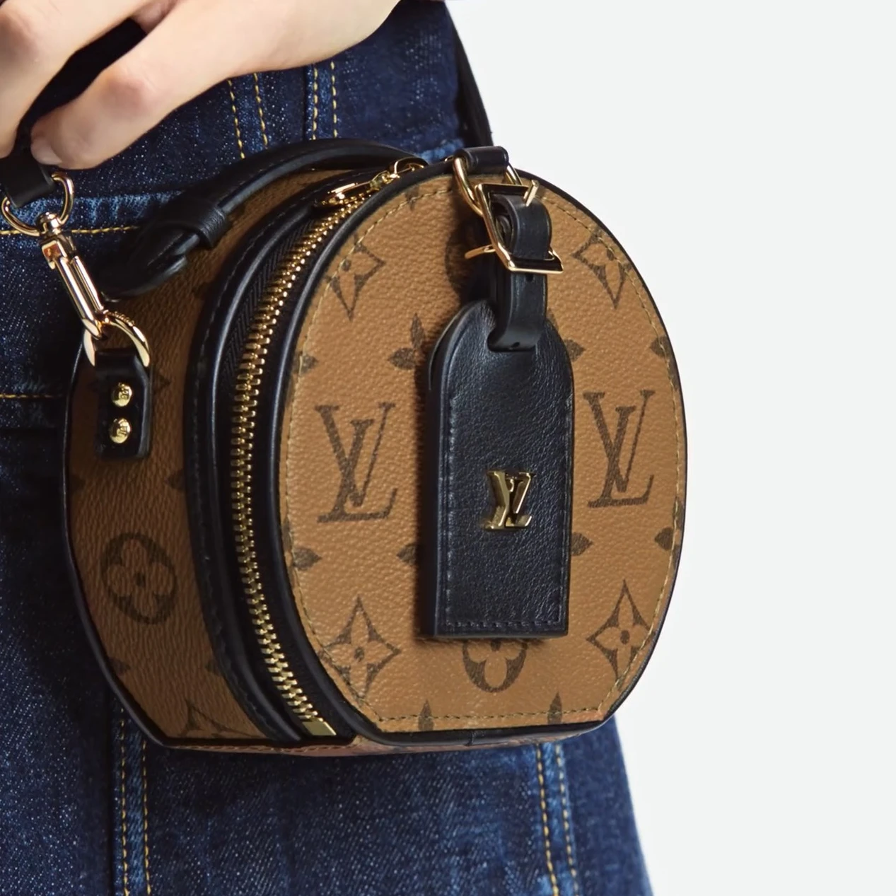 Louis vuitton locations Louis Vuitton M68276 Mini Boite Chapeau Monogram Reverse