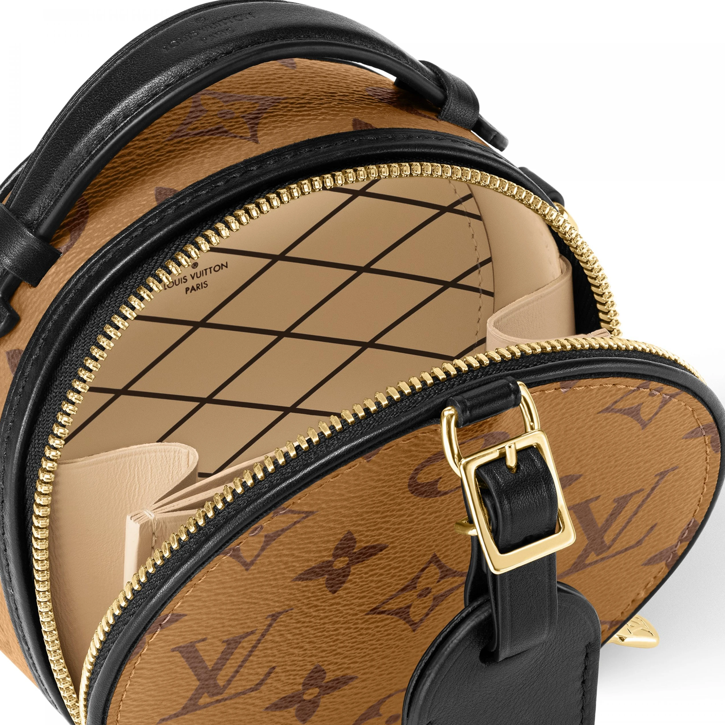 Louis vuitton locations Louis Vuitton M68276 Mini Boite Chapeau Monogram Reverse