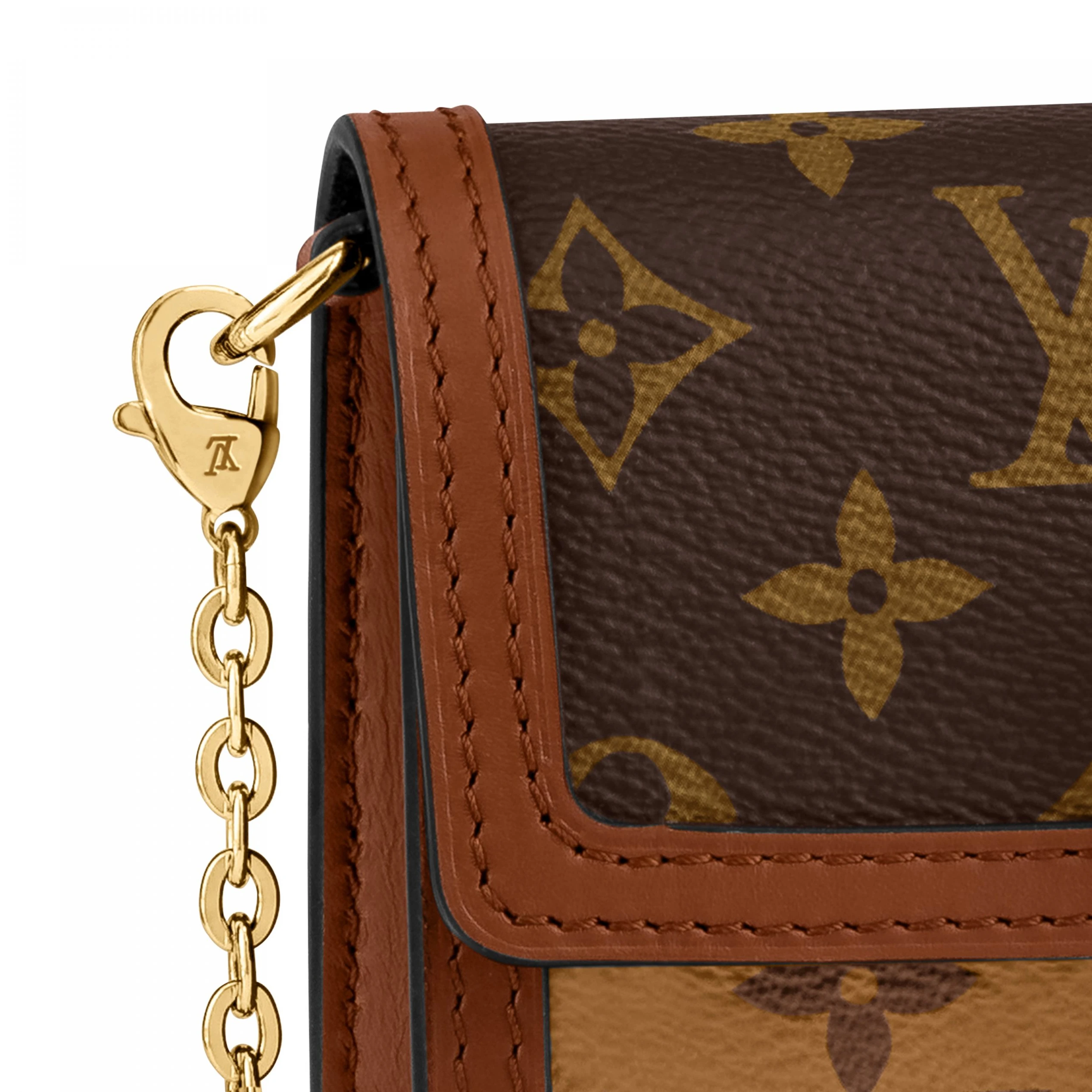 Top lv Louis Vuitton M68746 Dauphine Chain Wallet