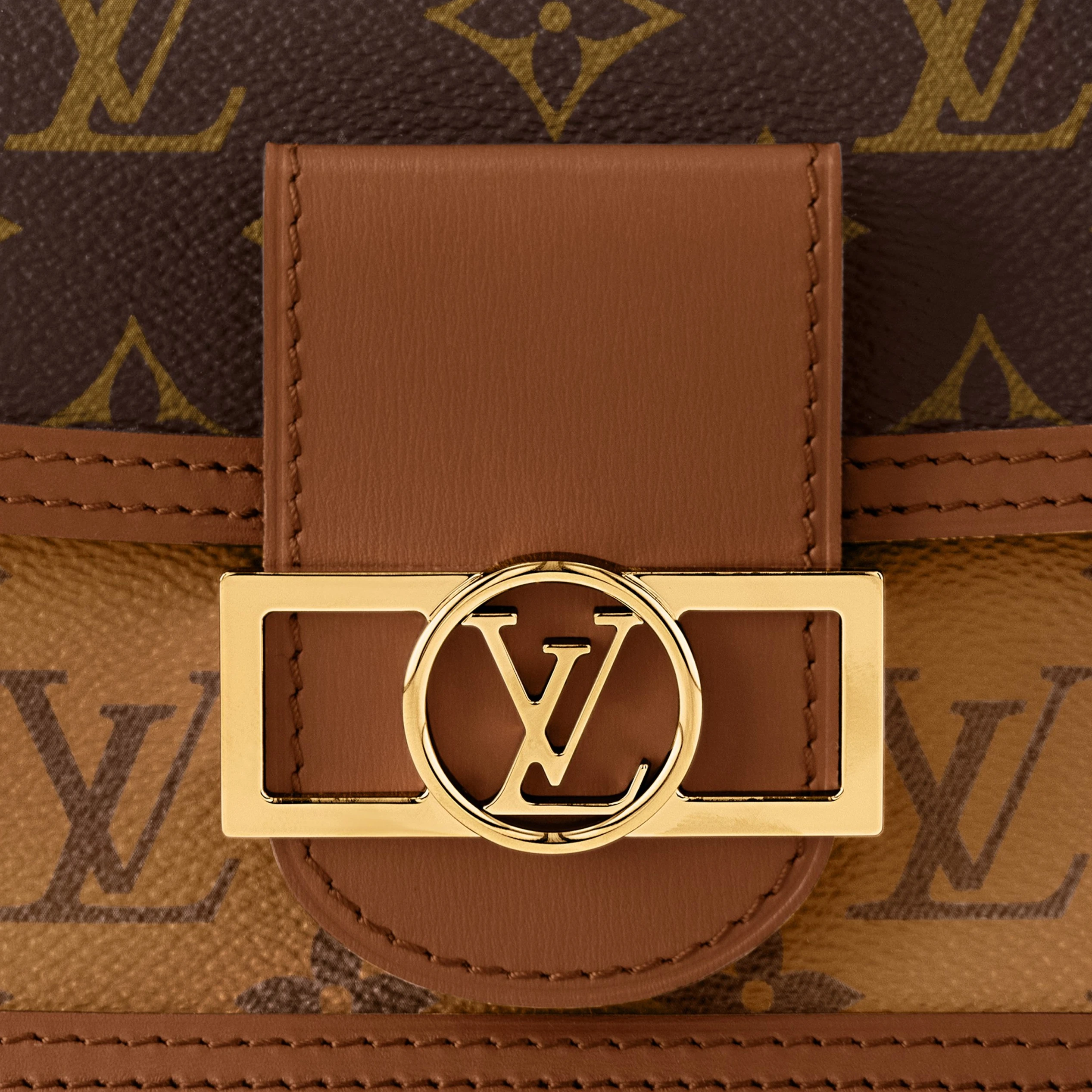 Top lv Louis Vuitton M68746 Dauphine Chain Wallet