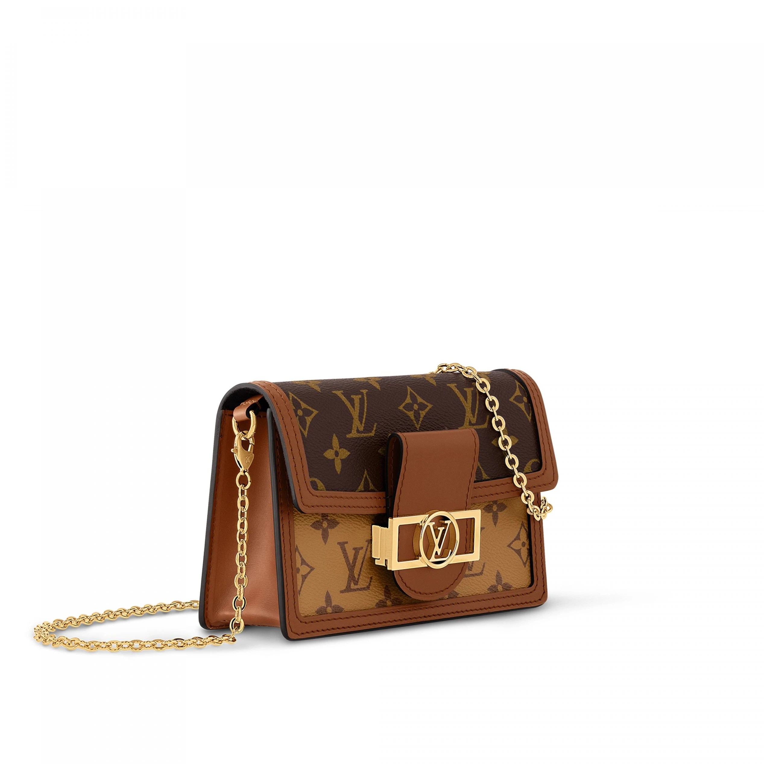 Top lv Louis Vuitton M68746 Dauphine Chain Wallet