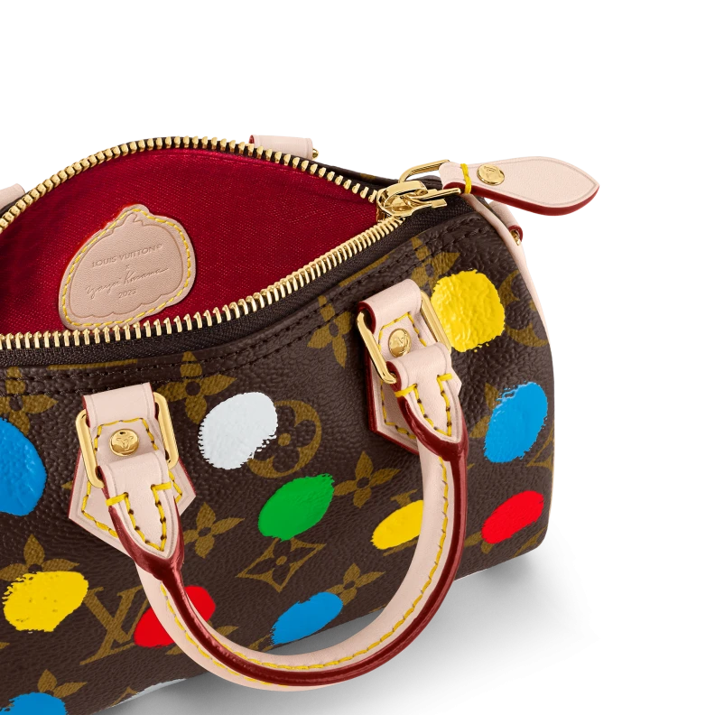 Replica bags Louis Vuitton M81979 LV x YK Nano Speedy