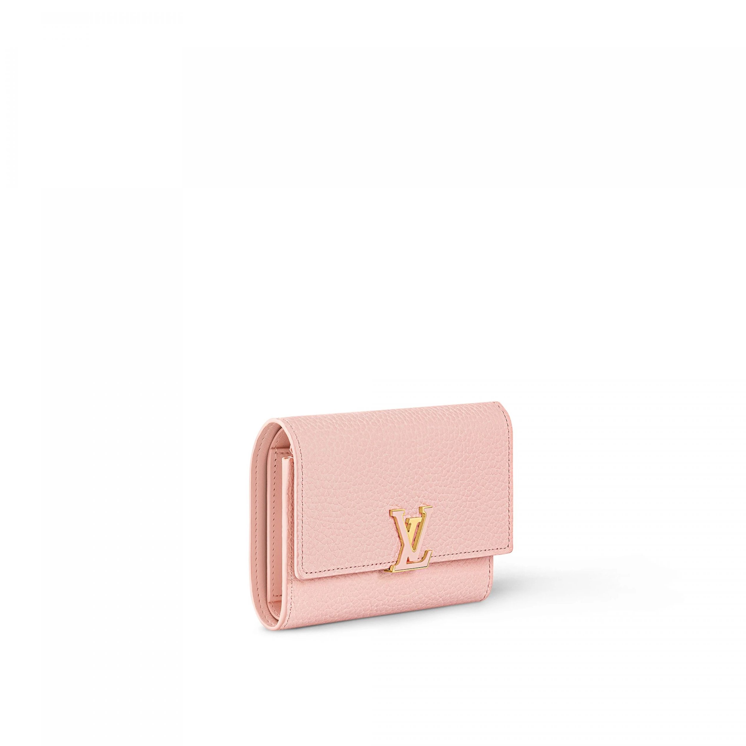 Replica bag Louis Vuitton M82361 Capucines Compact Wallet Rose Jasmine
