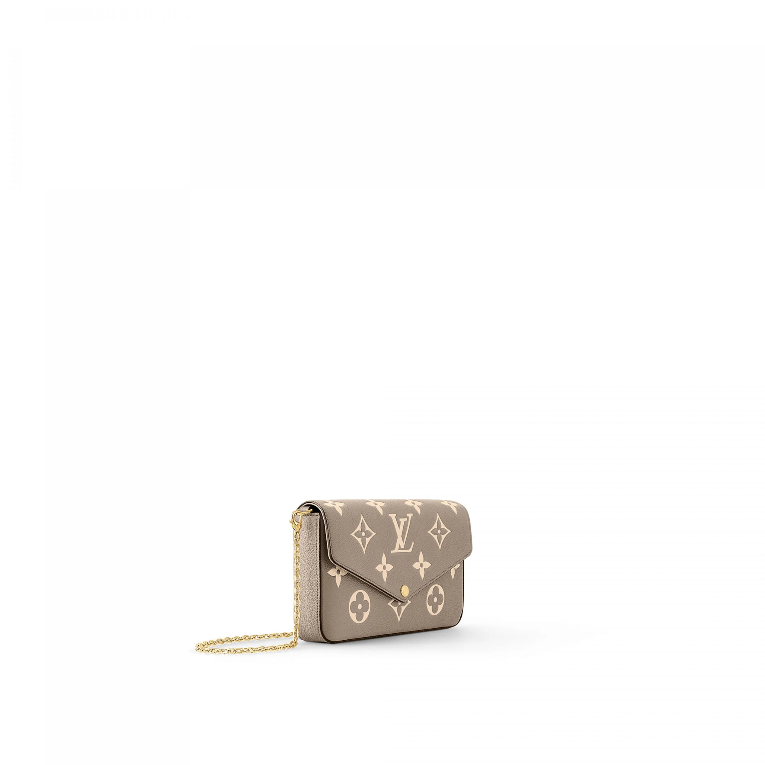 Replica bag Louis Vuitton M82610 Félicie Pochette Tourterelle Gray