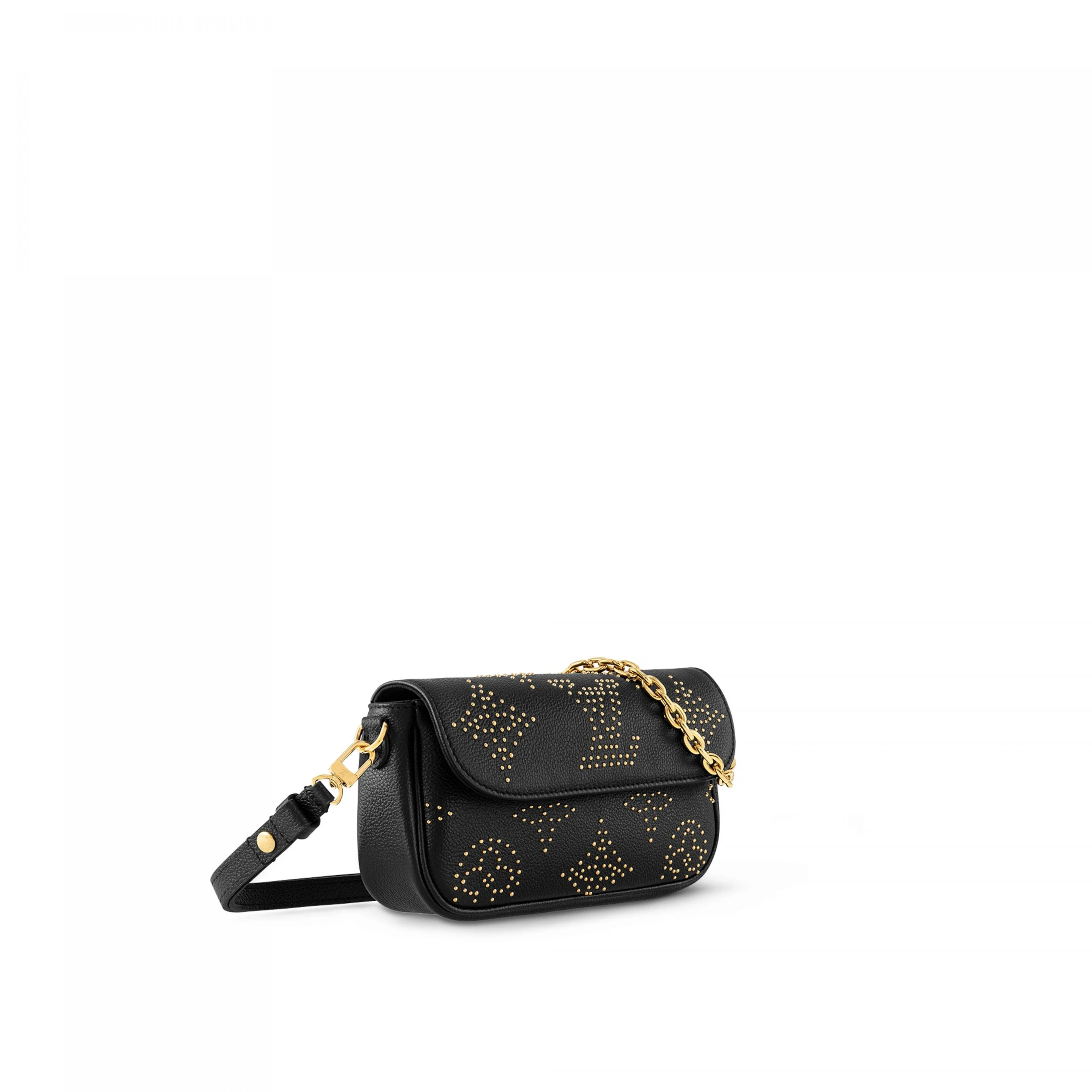 Top lv Louis Vuitton M82653 Wallet On Chain Lily Black
