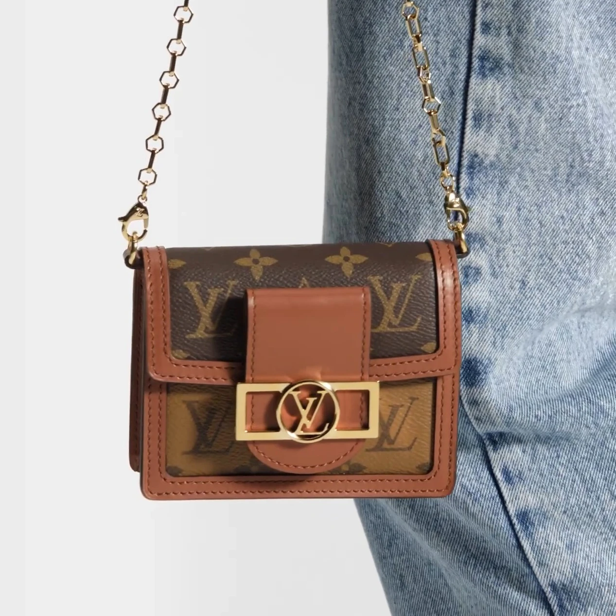 Replica bags Louis Vuitton M82749 Micro Dauphine Monogram