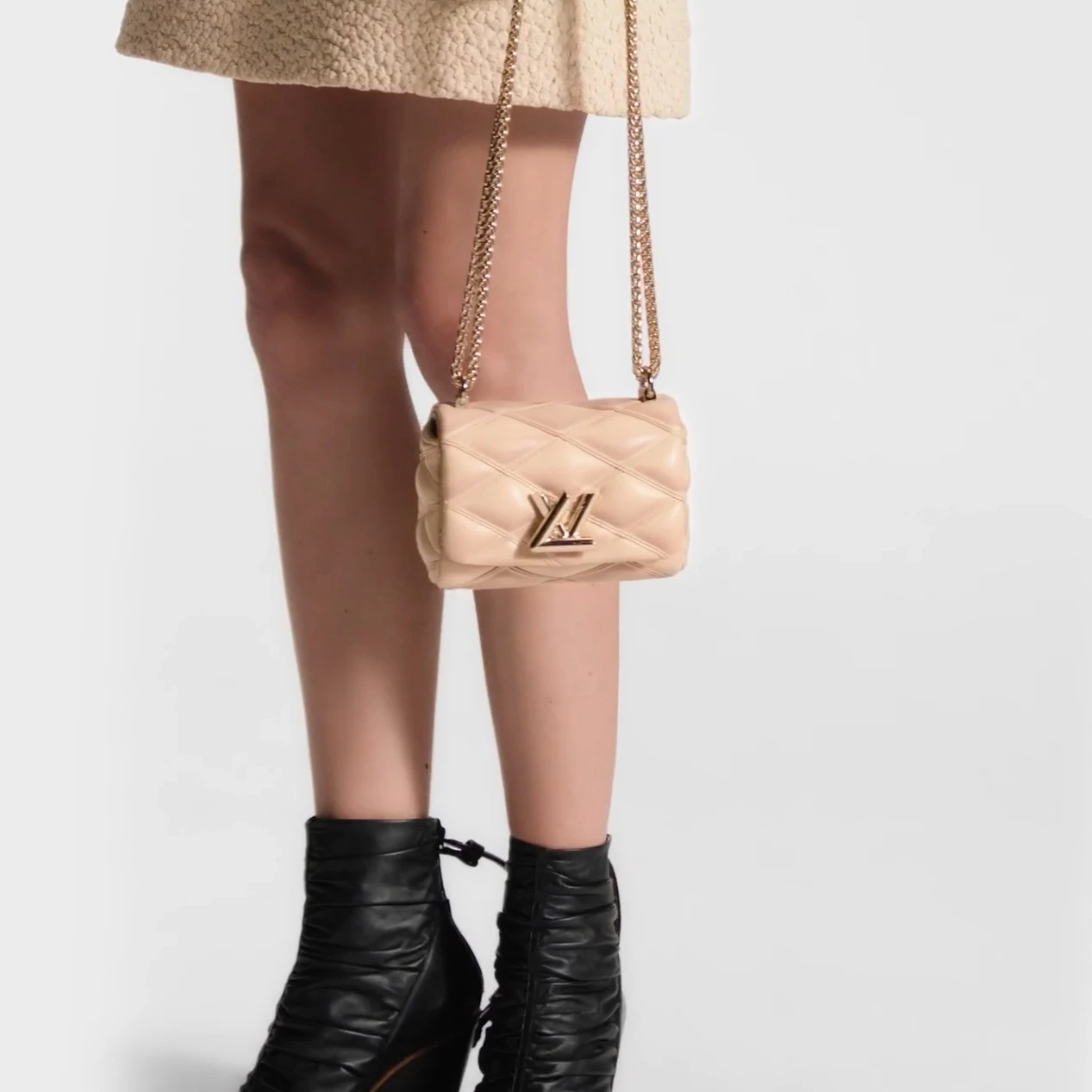 Top lv Louis Vuitton M82752 Pico GO-14 Beige Pink