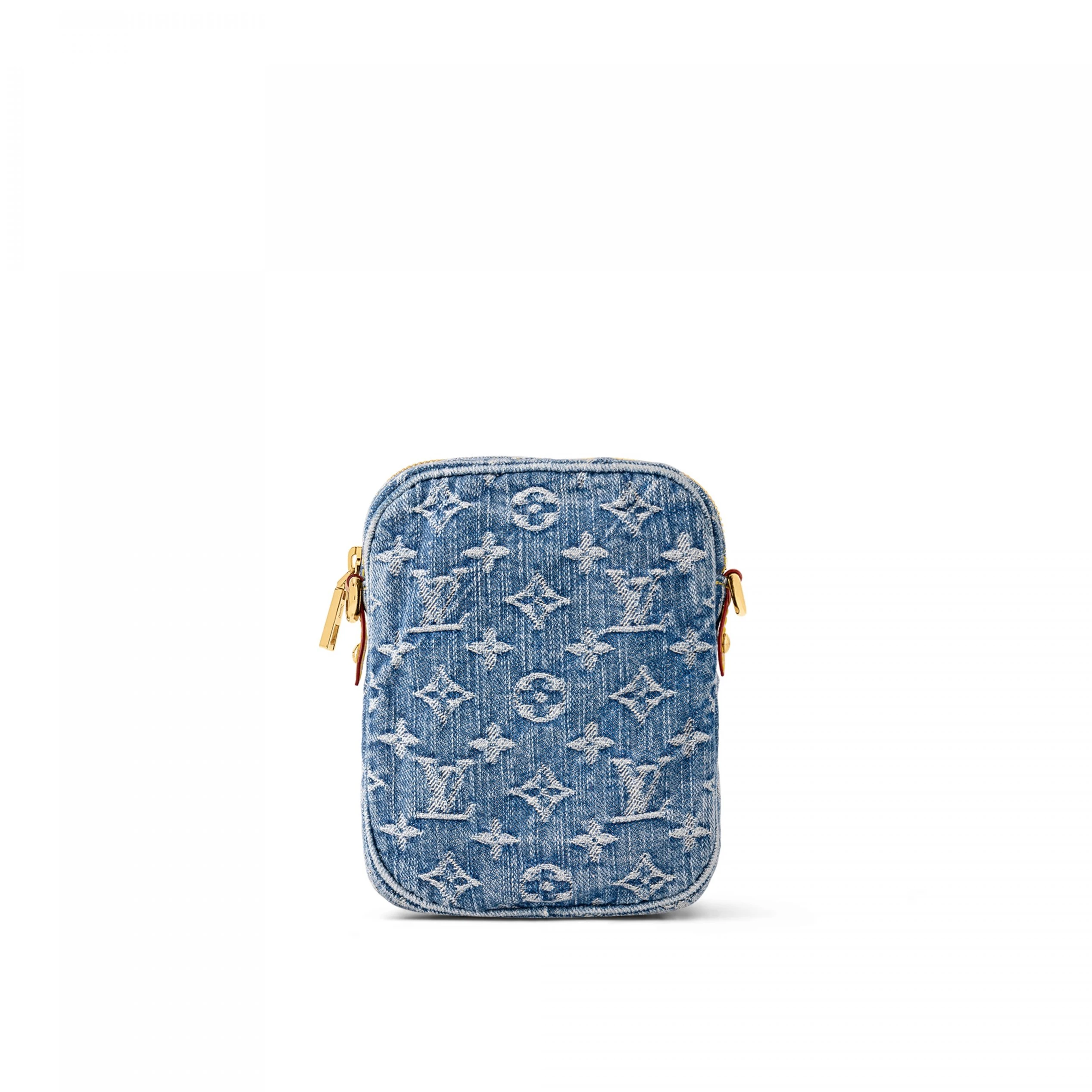 Mythick ru Louis Vuitton M82948 Fairfax Pochette Denim Blue