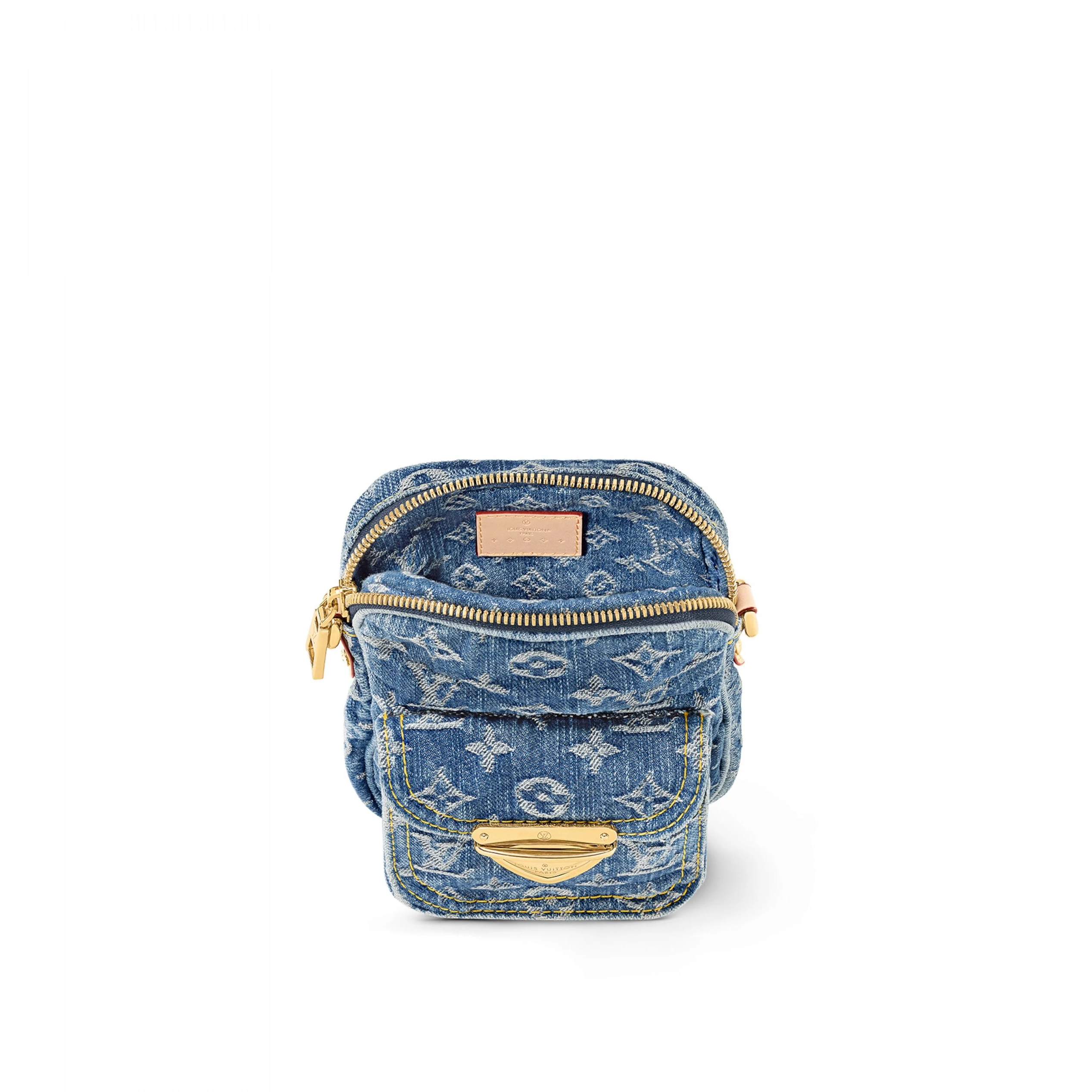 Mythick ru Louis Vuitton M82948 Fairfax Pochette Denim Blue