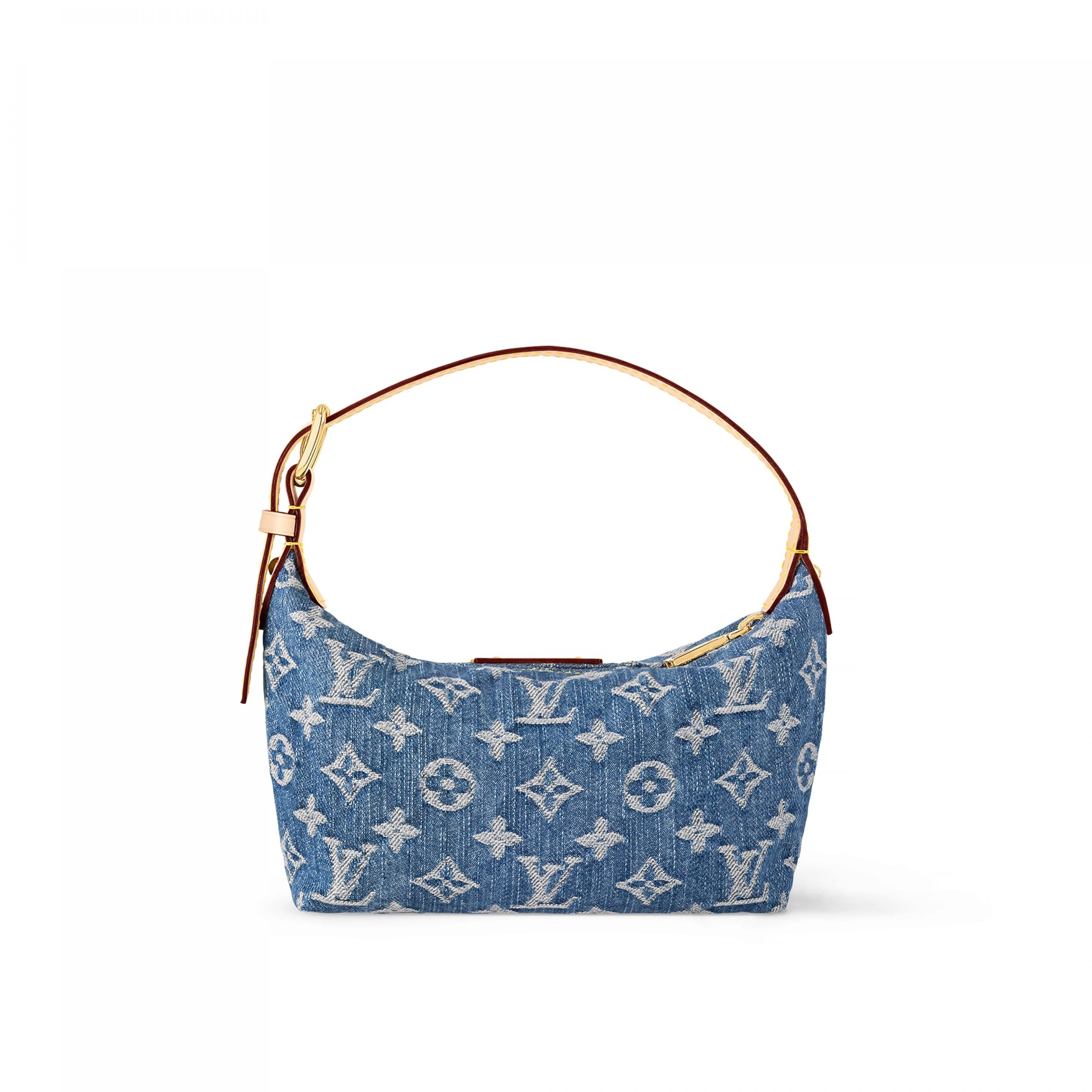 Lv belts replica Louis Vuitton M82949 Hills Pochette Denim Blue