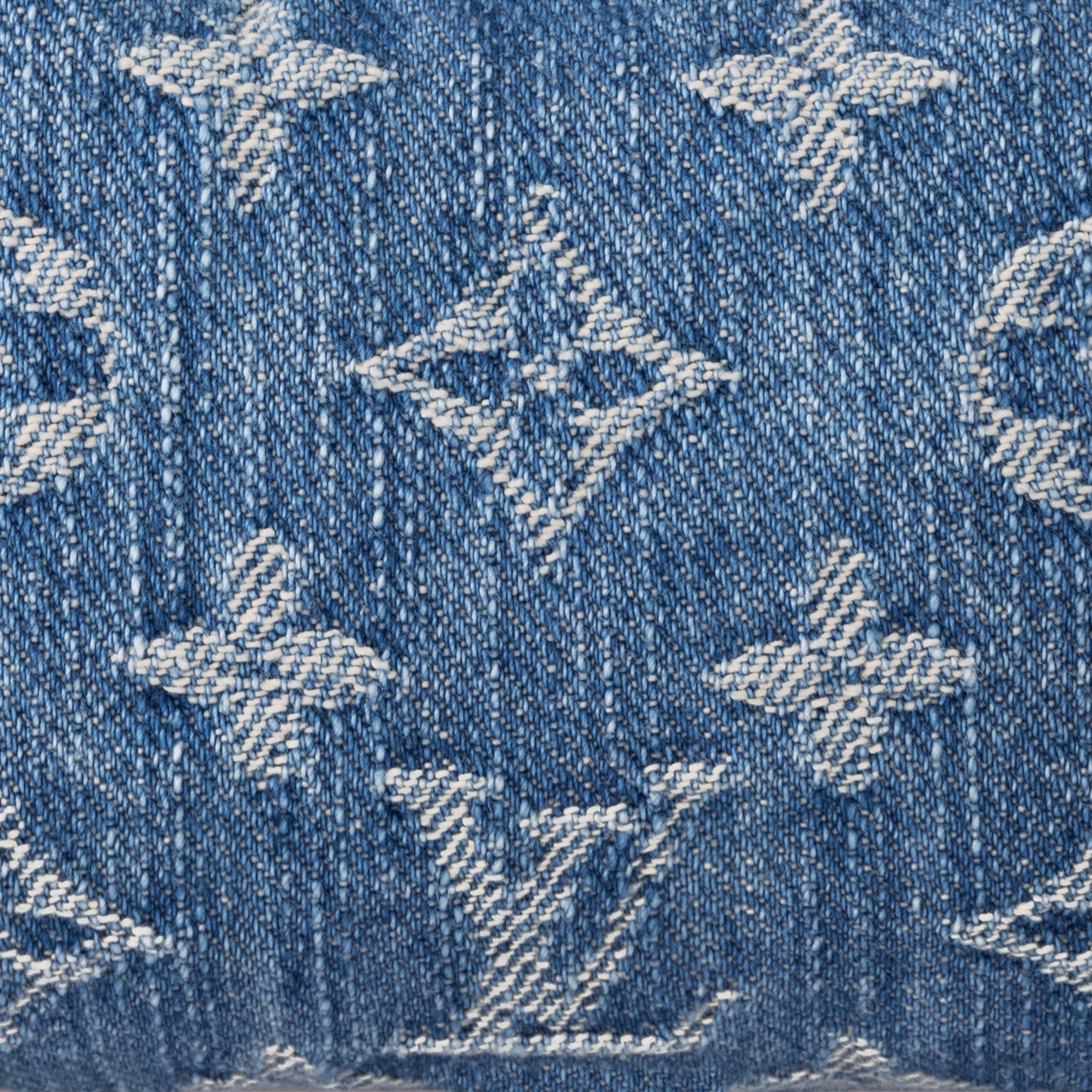Lv belts replica Louis Vuitton M82949 Hills Pochette Denim Blue