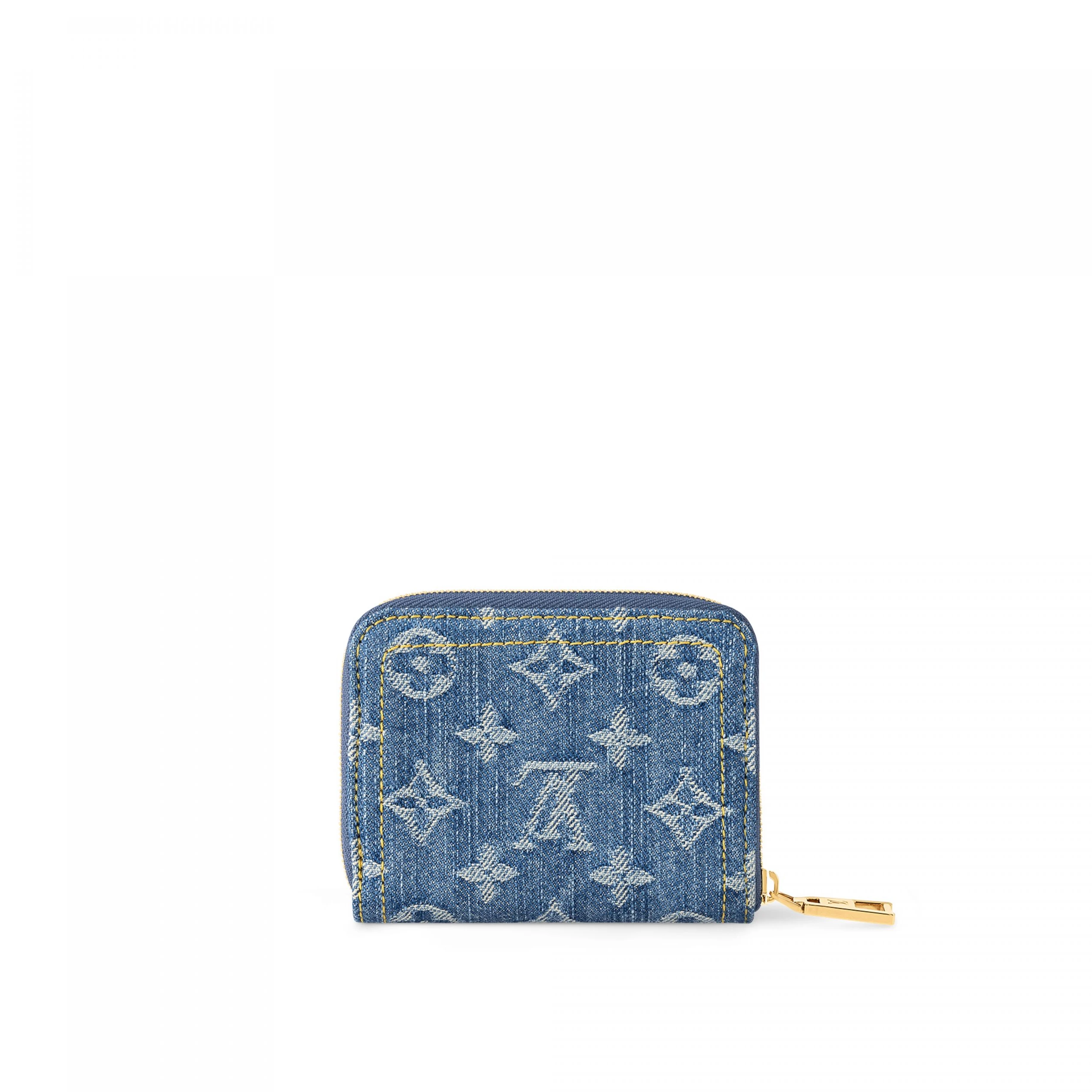 Replica bags Louis Vuitton M82957 Zippy Coin Purse Denim Blue