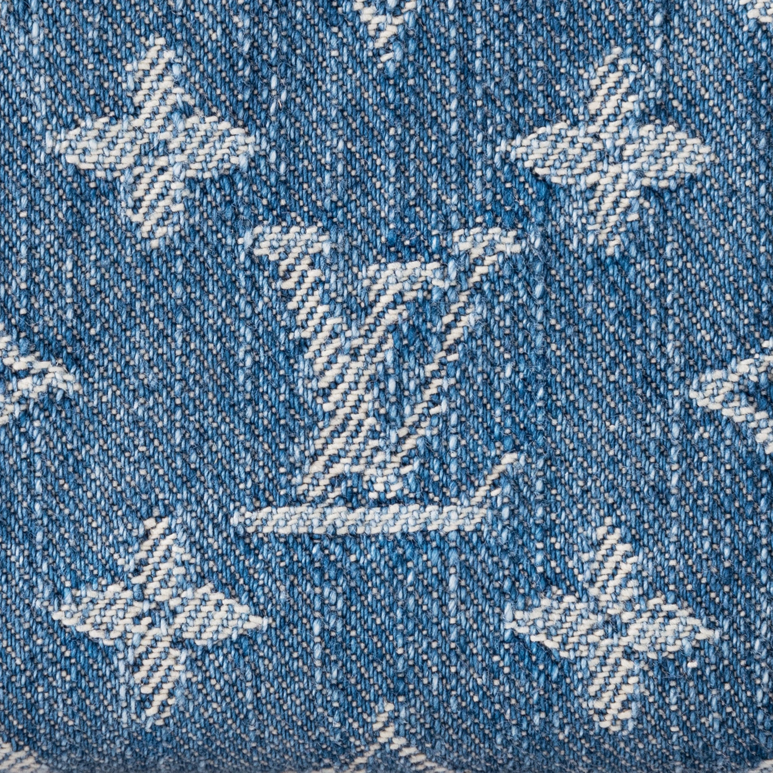Replica bags Louis Vuitton M82957 Zippy Coin Purse Denim Blue