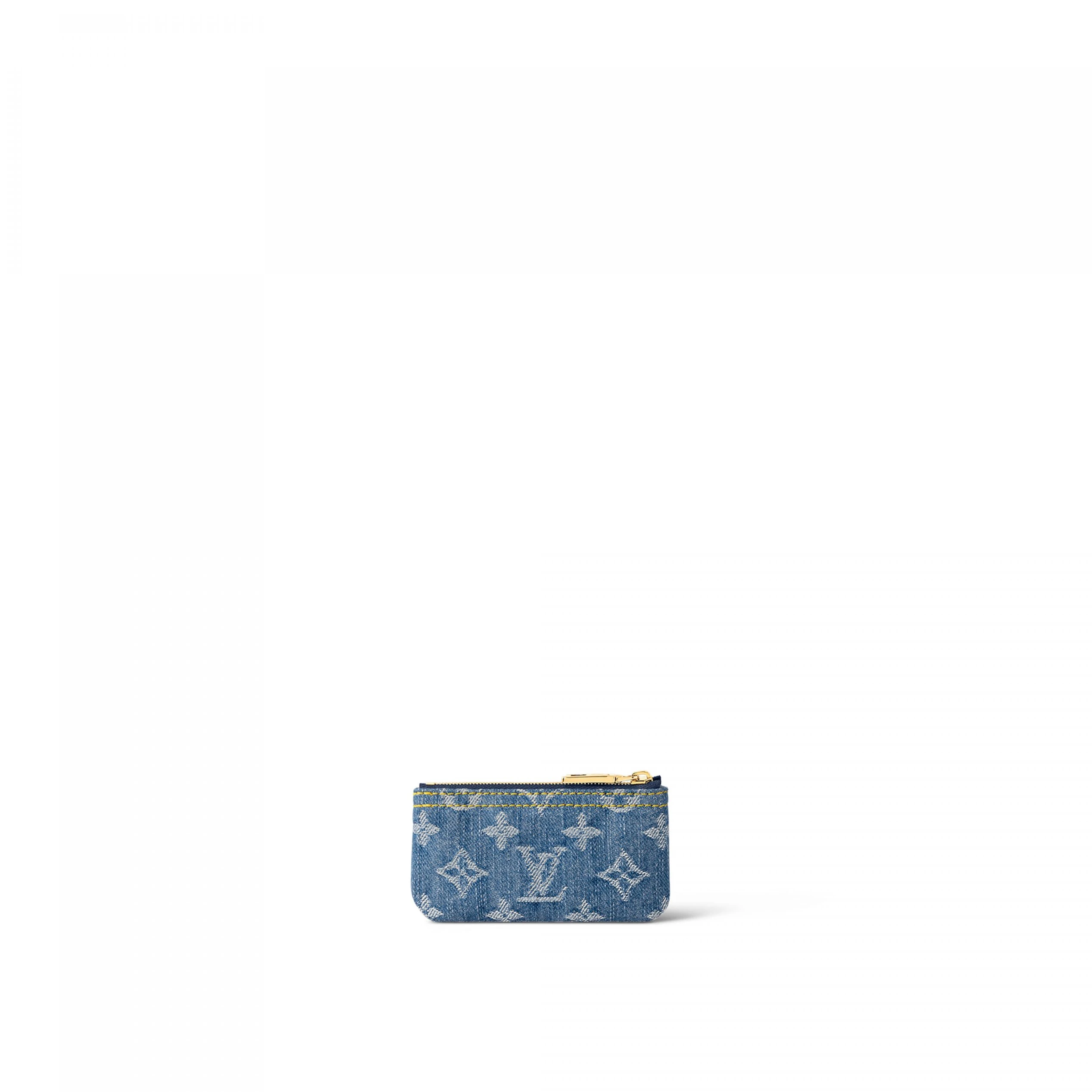 Louis vuitton locations Louis Vuitton M82961 Key Pouch Denim Blue