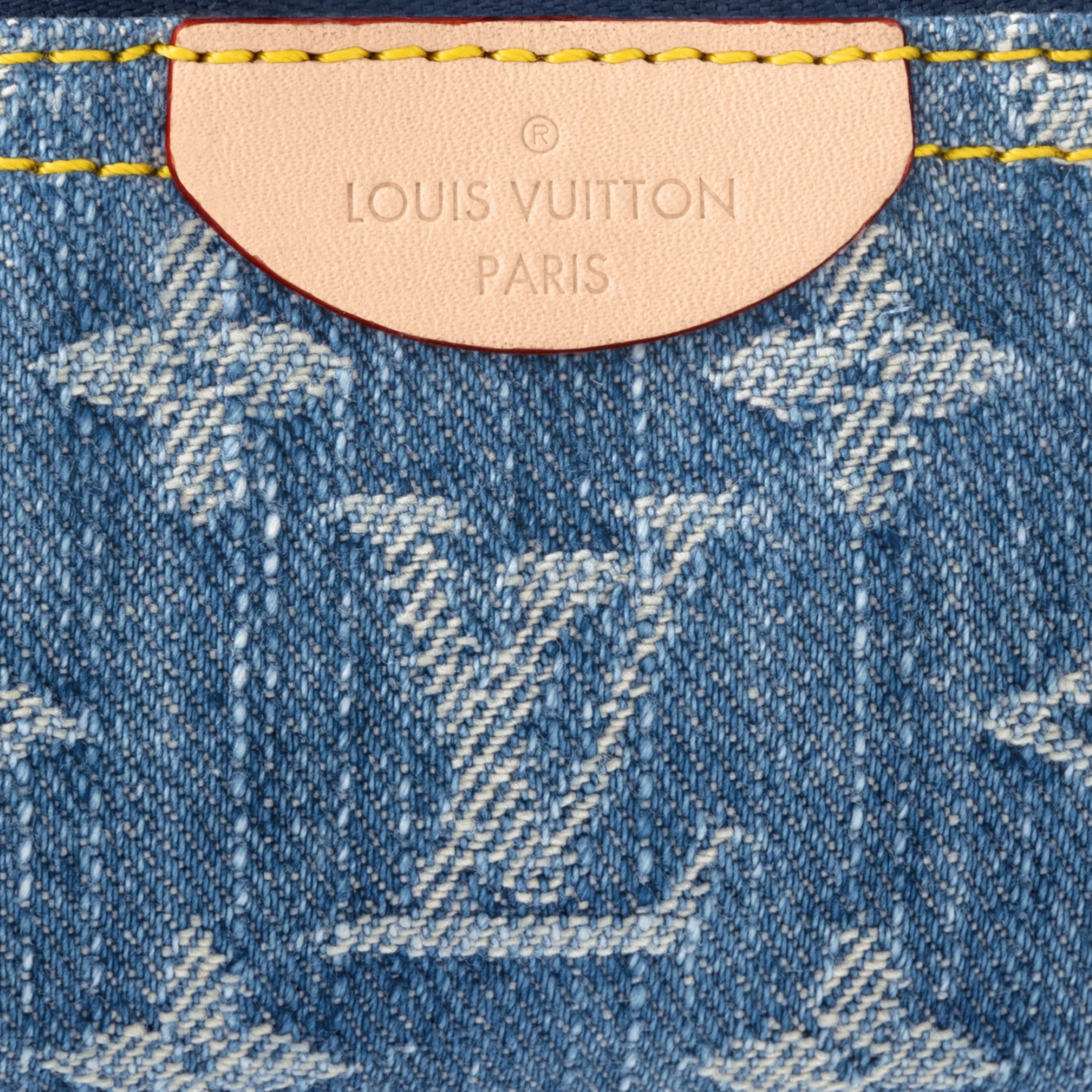 Louis vuitton locations Louis Vuitton M82961 Key Pouch Denim Blue