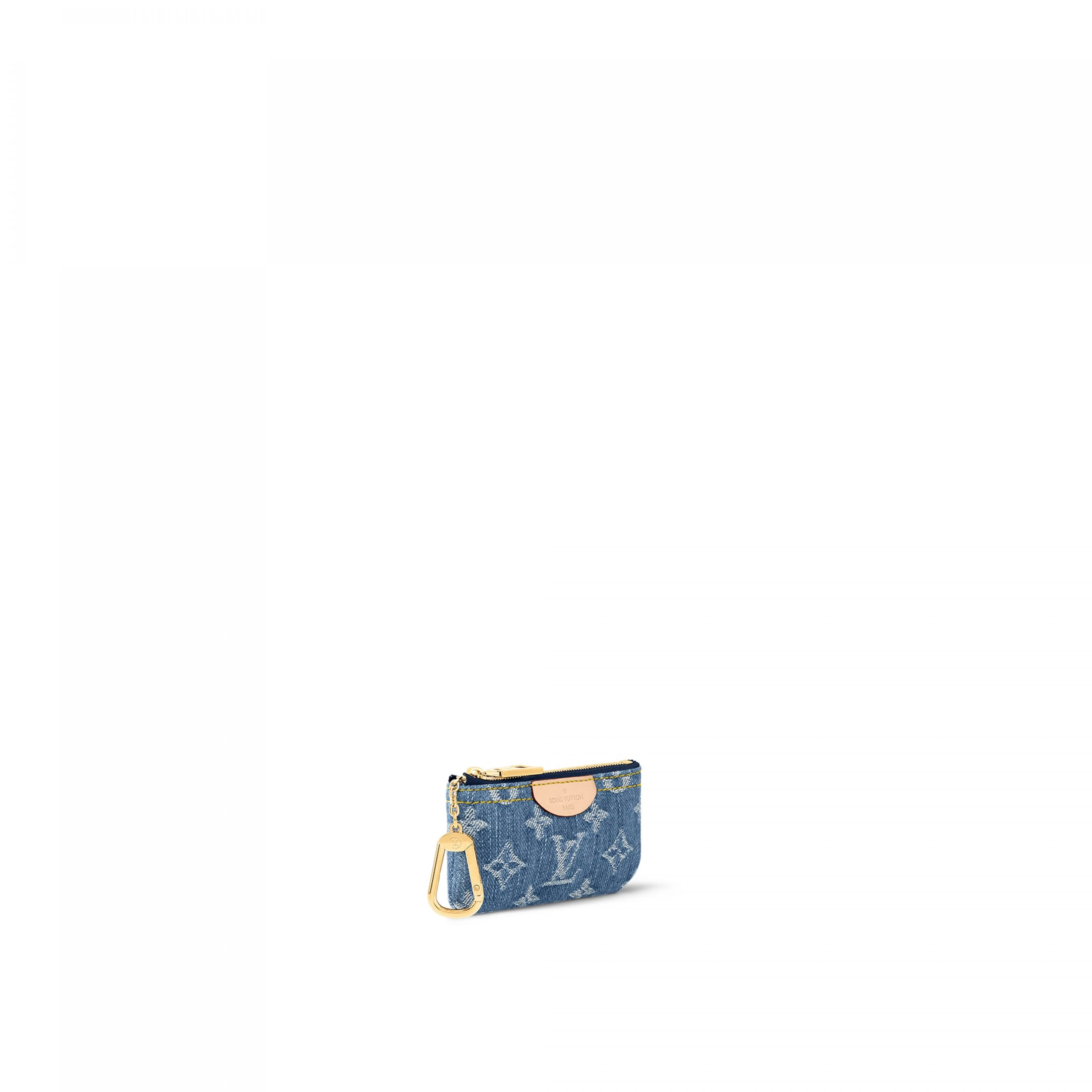 Louis vuitton locations Louis Vuitton M82961 Key Pouch Denim Blue