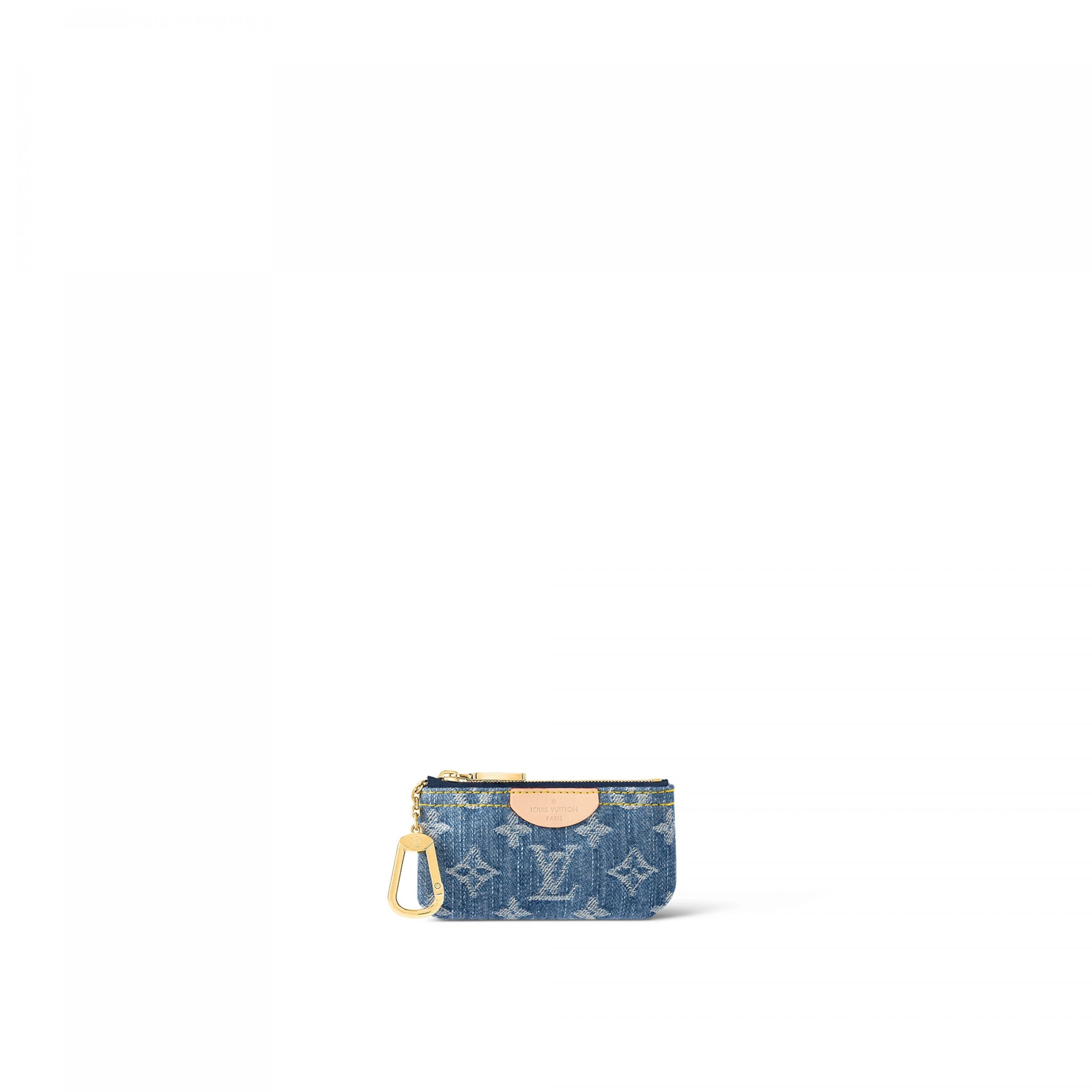 Louis Vuitton M82961 Key Pouch Denim Blue
