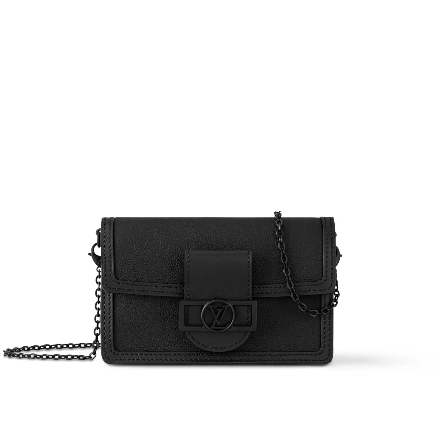 Louis Vuitton M82997 Dauphine Chain Wallet All Black