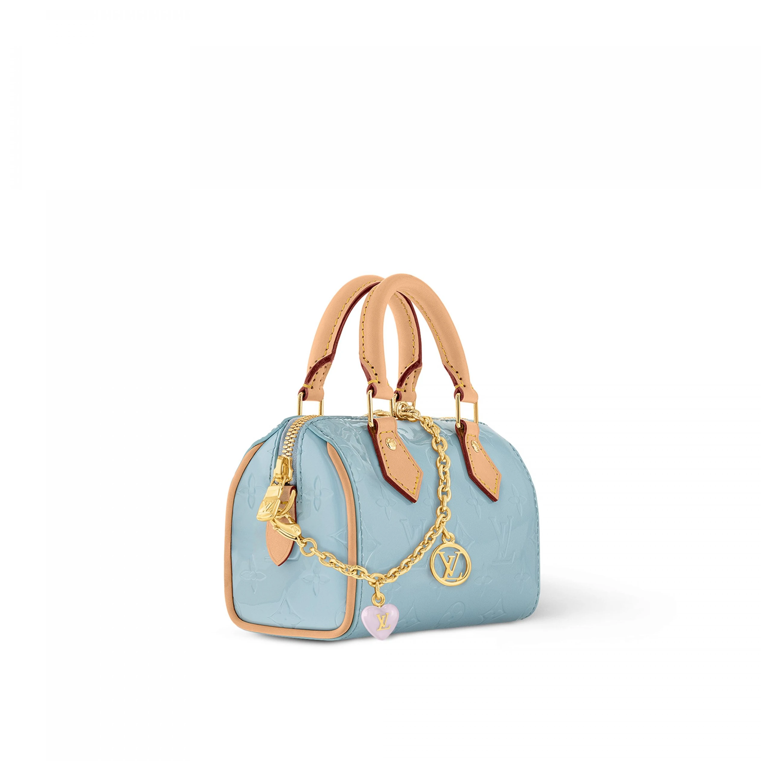 Replica bags lv Louis Vuitton M83000 Nano Speedy Sky Blue