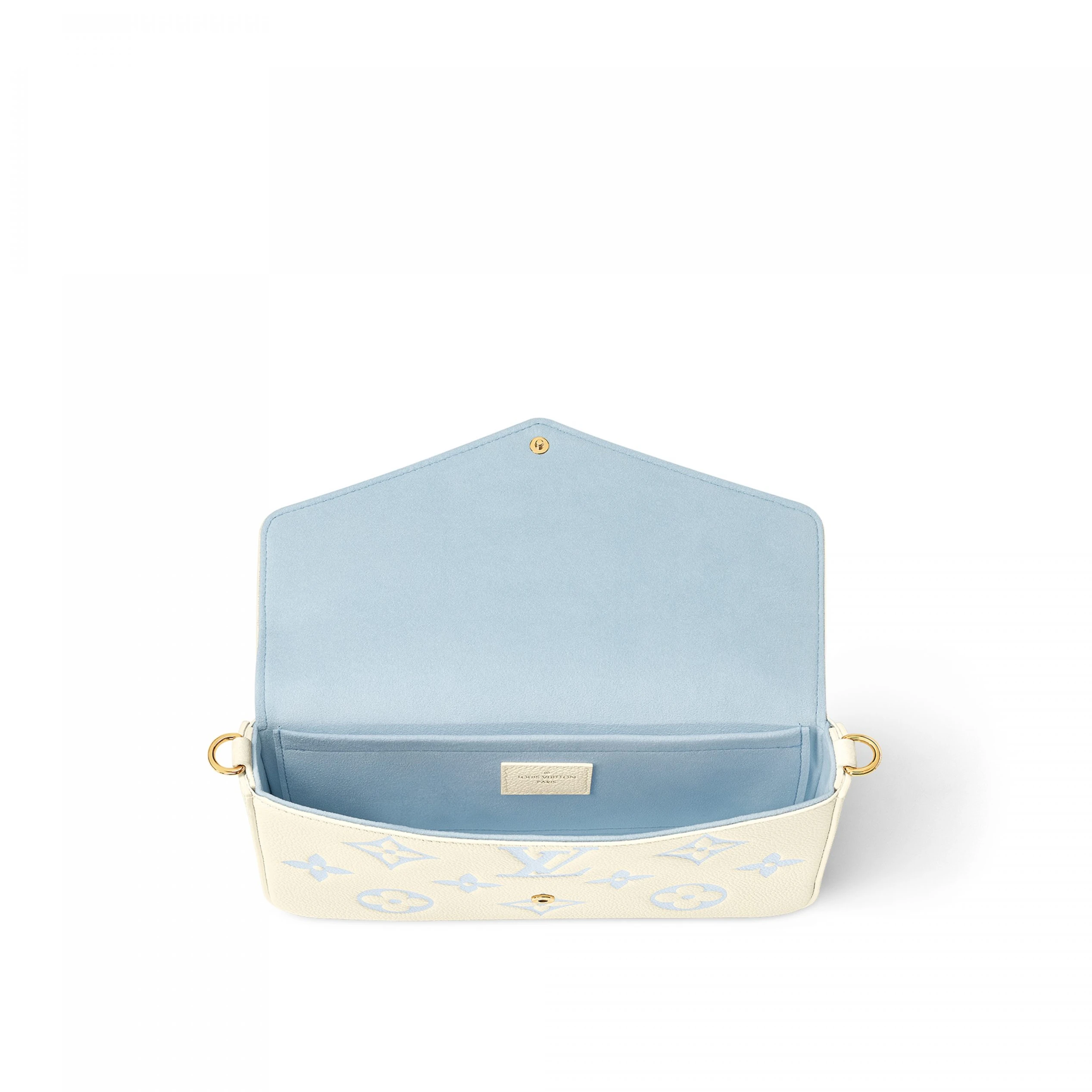 Top lv Louis Vuitton M83025 Félicie Pochette Candy Blue