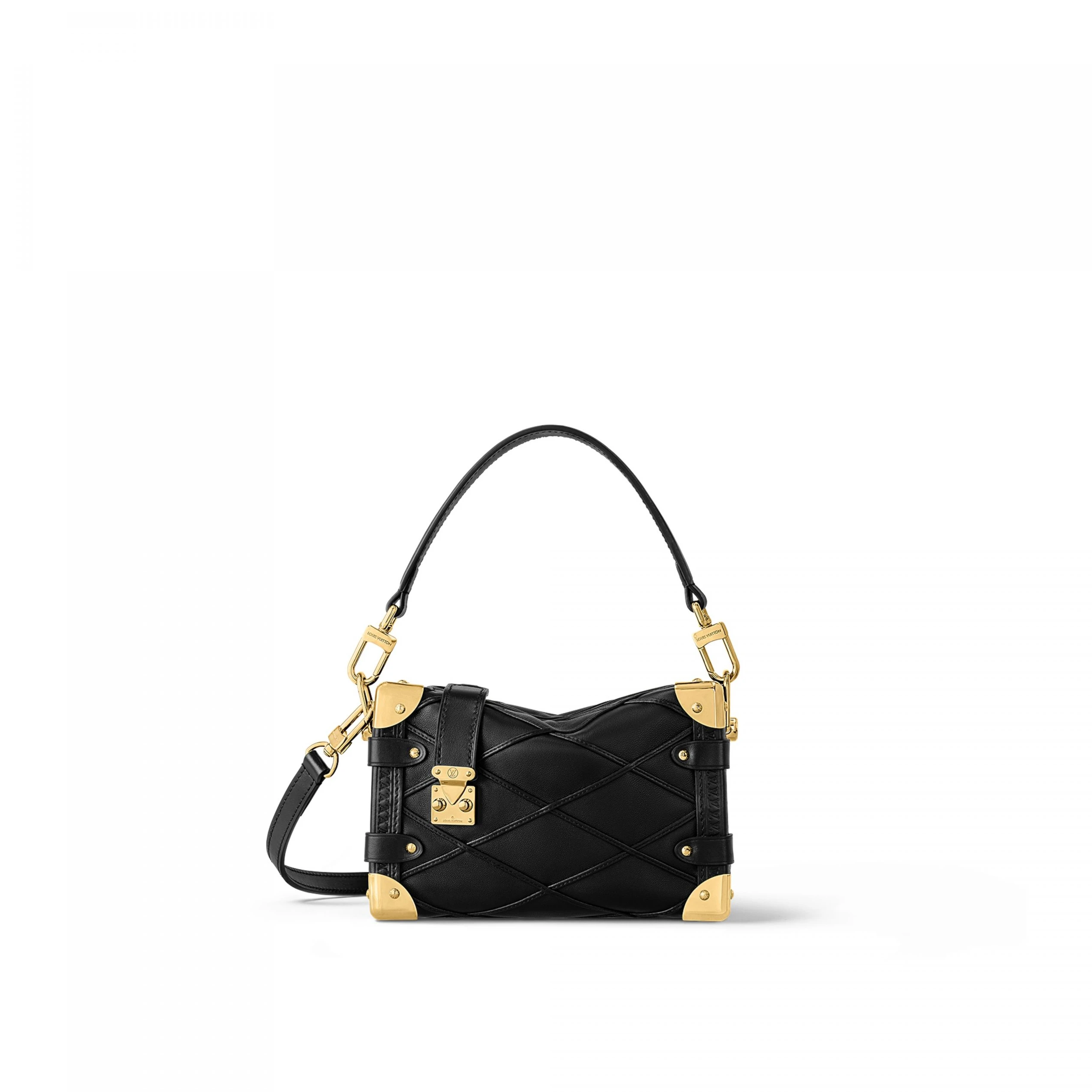 Louis Vuitton M83030 Side Trunk PM Malletage Black