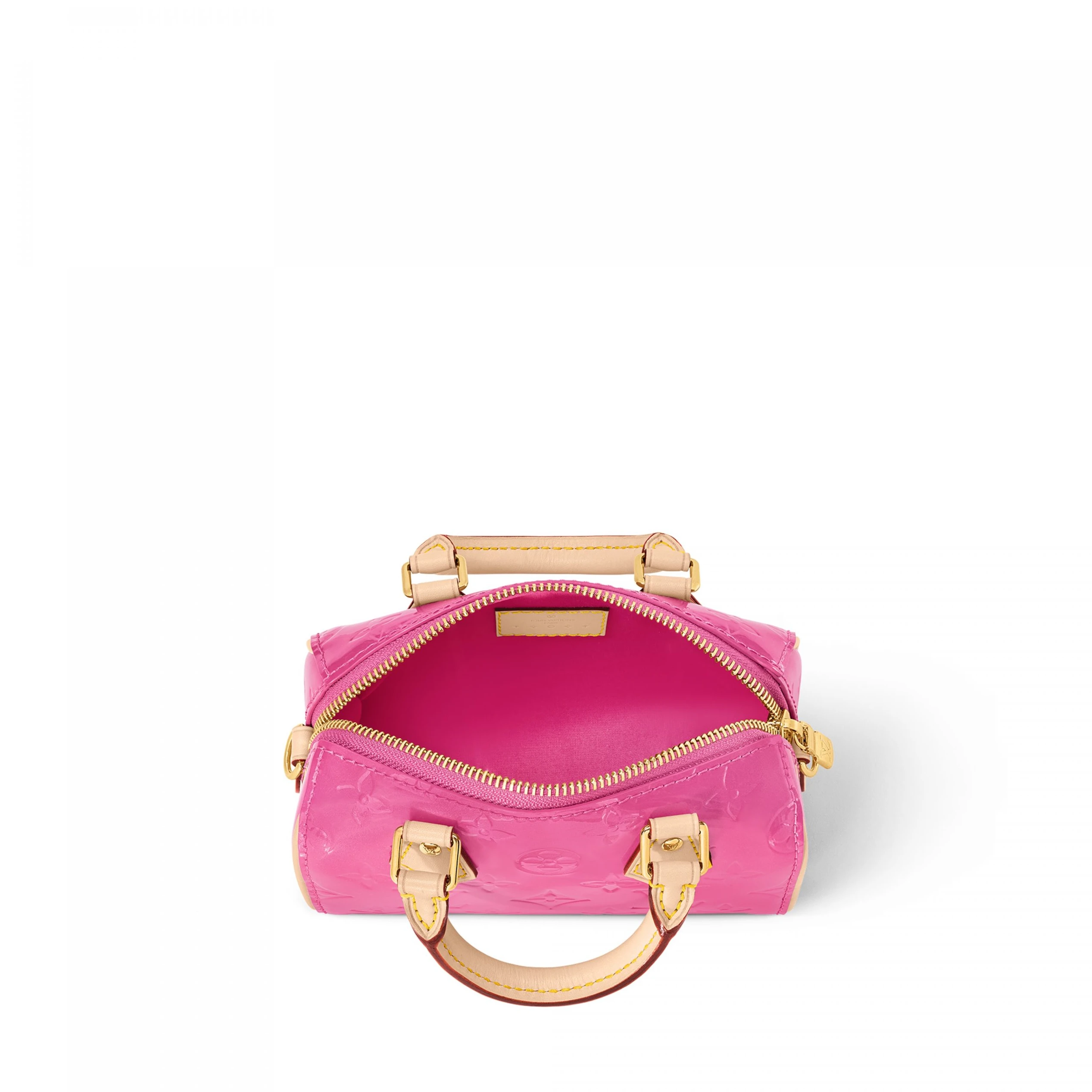 Replica bag Louis Vuitton M83273 Nano Speedy Neon Pink
