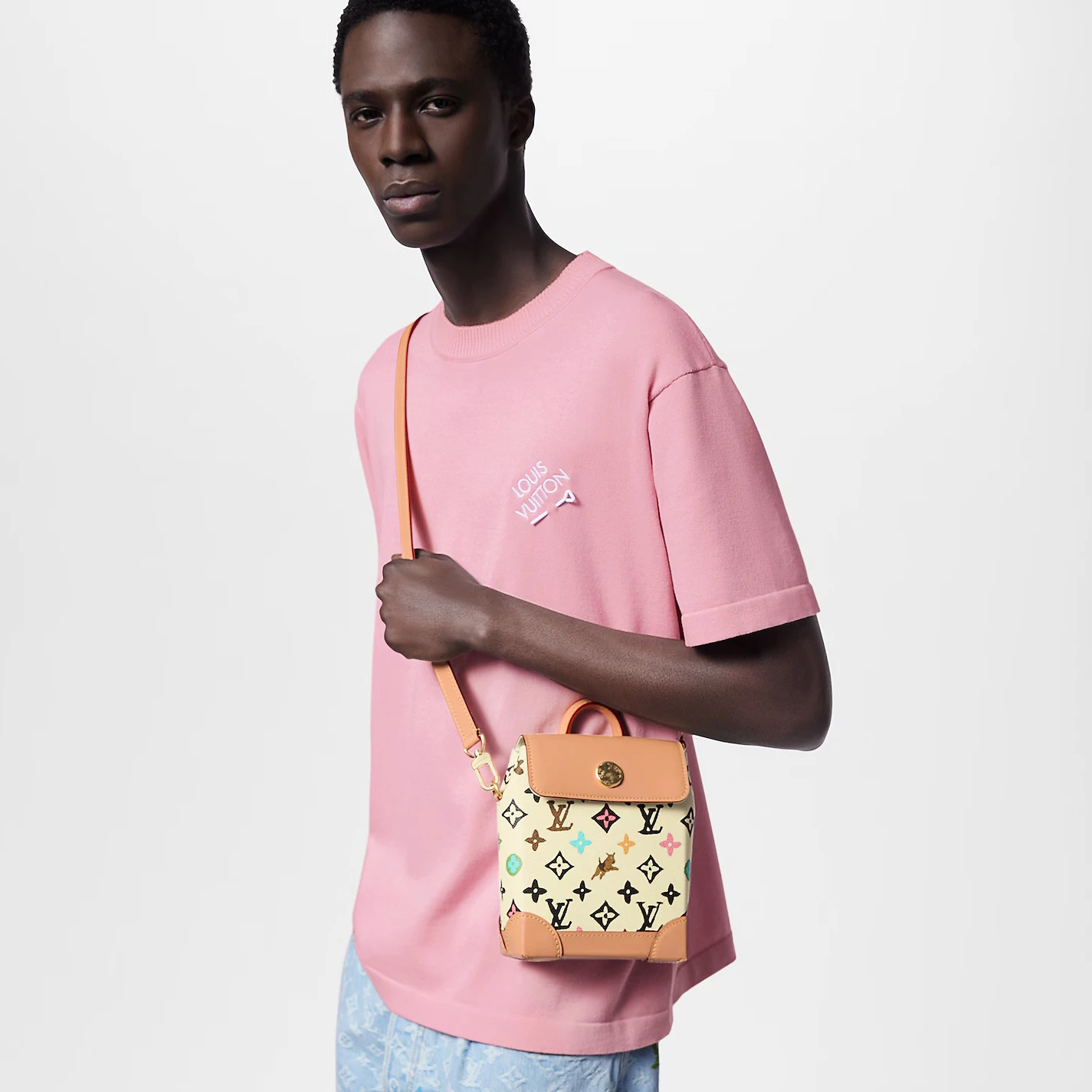 Replica bags lv Louis Vuitton M83429 Nano Steamer Vanilla