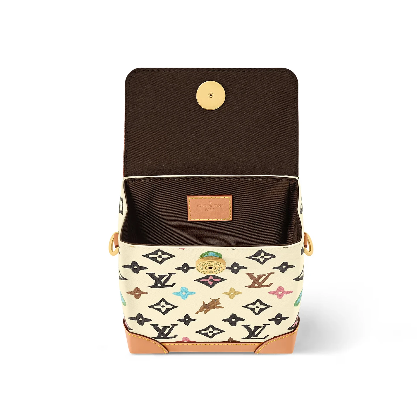 Replica bags lv Louis Vuitton M83429 Nano Steamer Vanilla