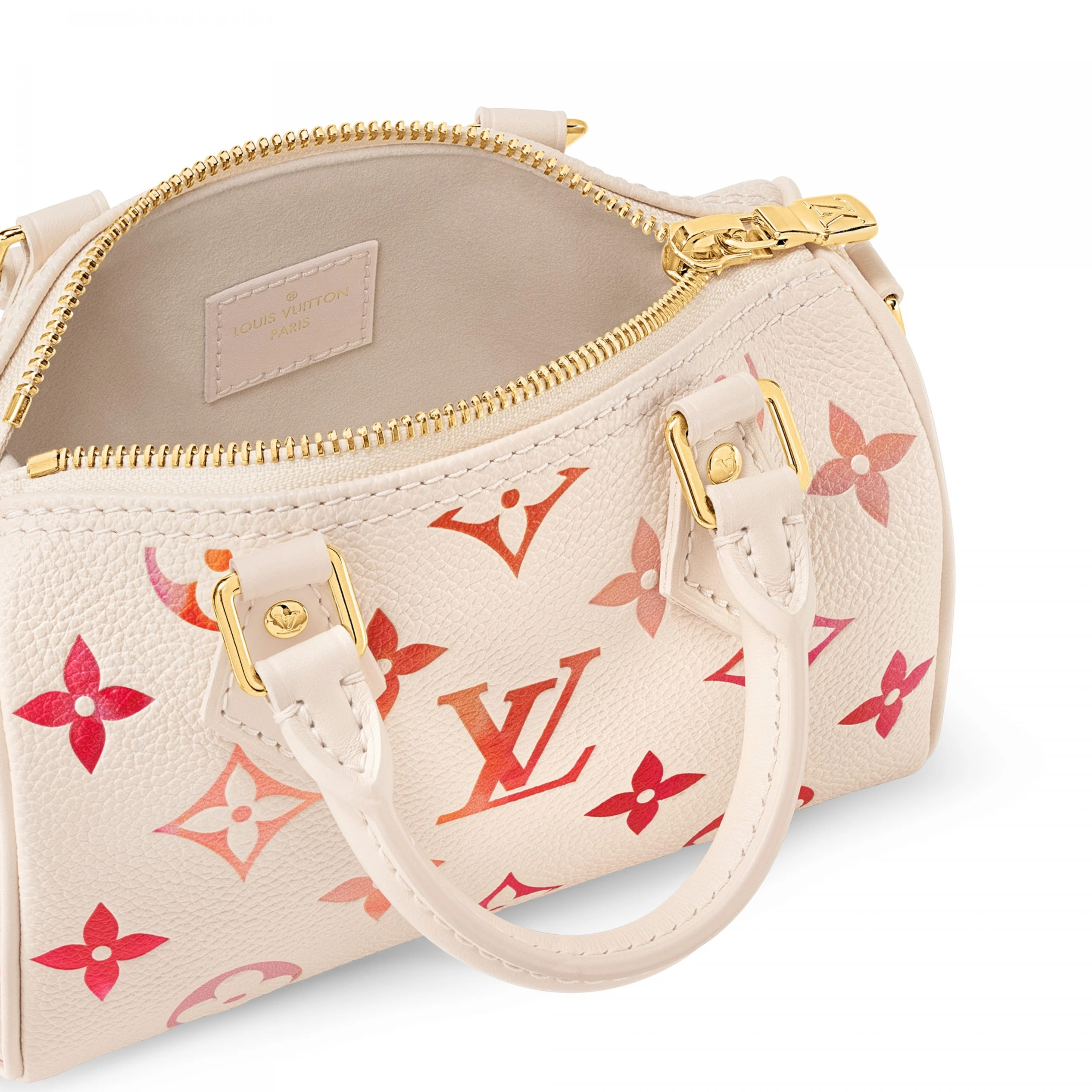 Replica bags Louis Vuitton M83452 Nano Speedy Sunrise Aquarelle