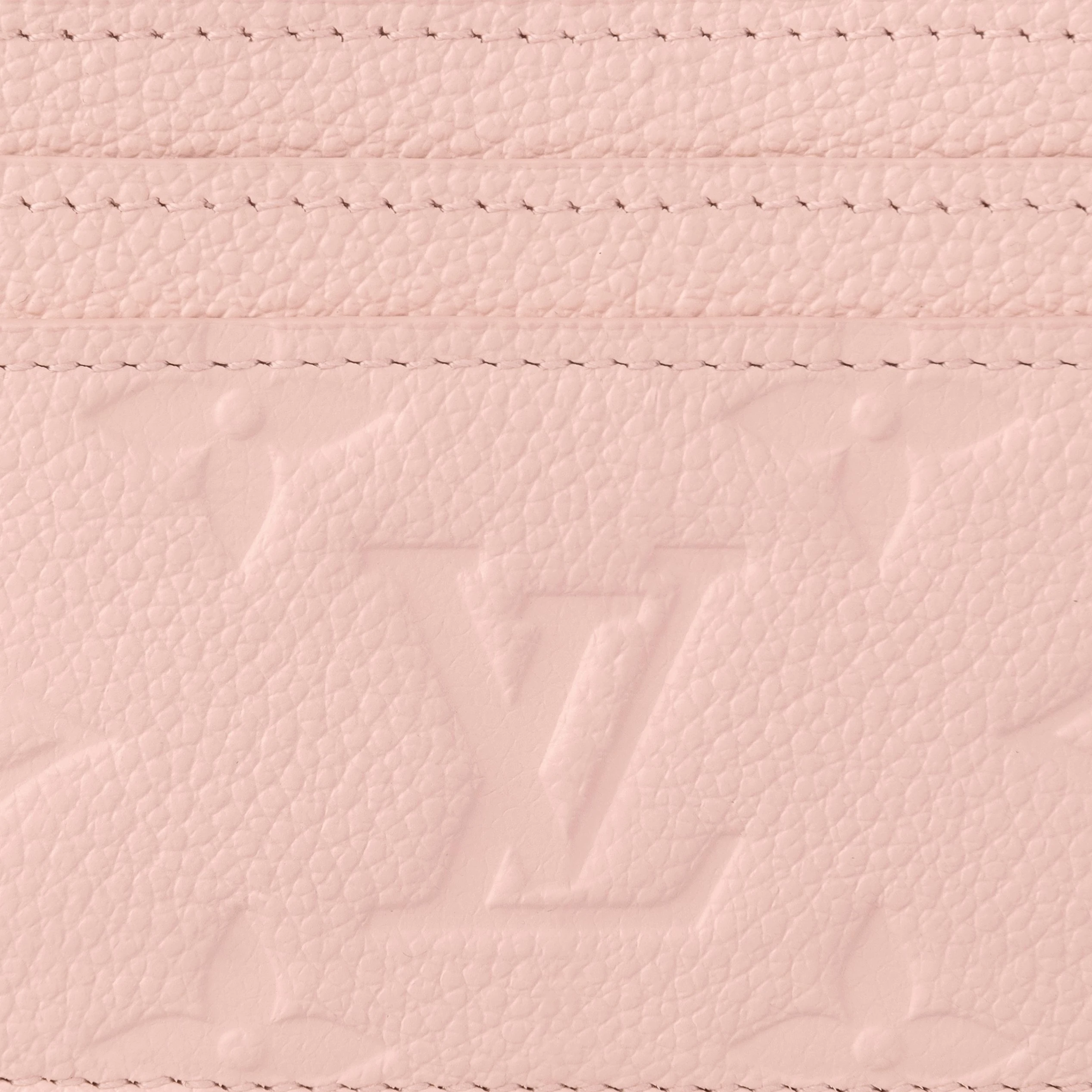 Replica bags Louis Vuitton M83562 LV Charms Card Holder Opale Pink