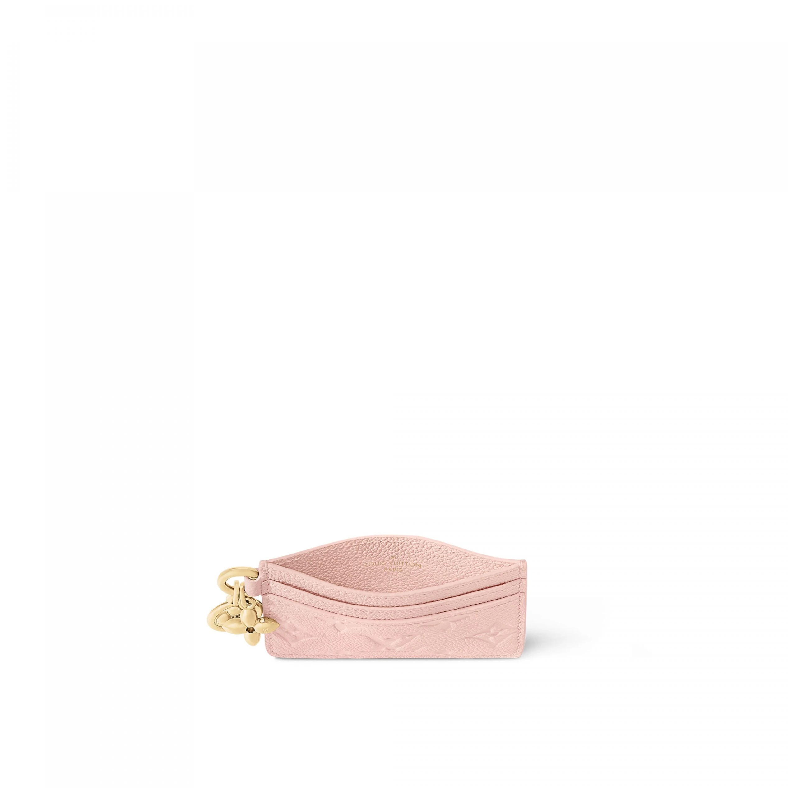 Replica bags Louis Vuitton M83562 LV Charms Card Holder Opale Pink