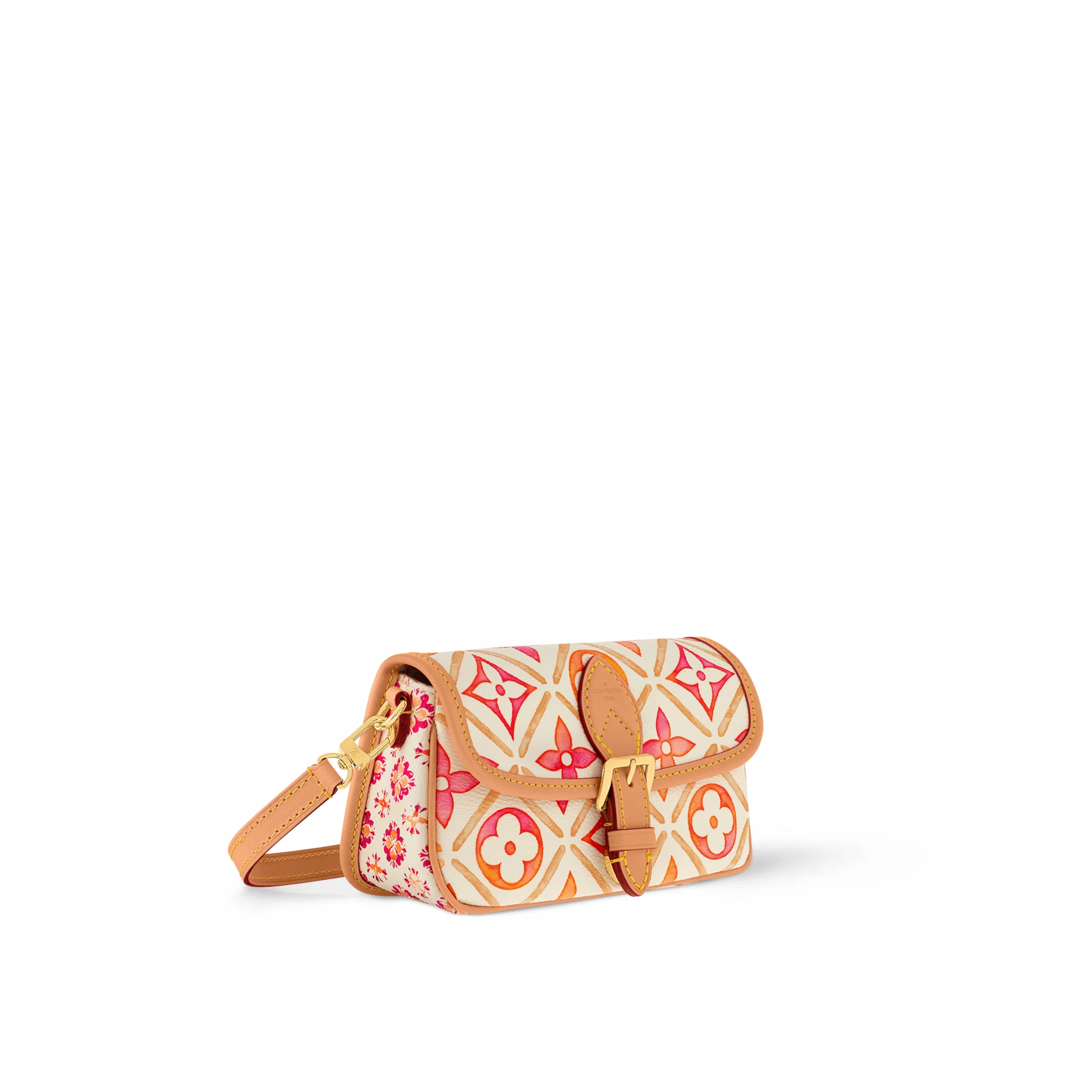 Lv belts replica Louis Vuitton M83621 Nano Diane Coral