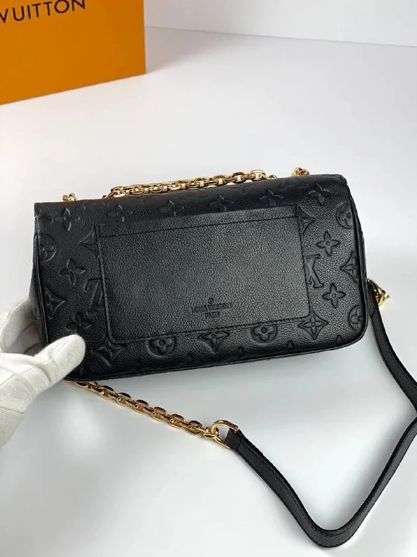 Replica bag Louis Vuitton Marceau Chain Bag Black M46200