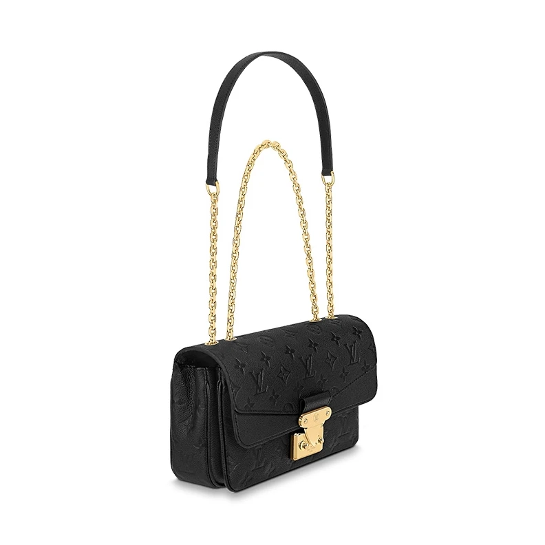 Replica bag Louis Vuitton Marceau Chain Bag Black M46200